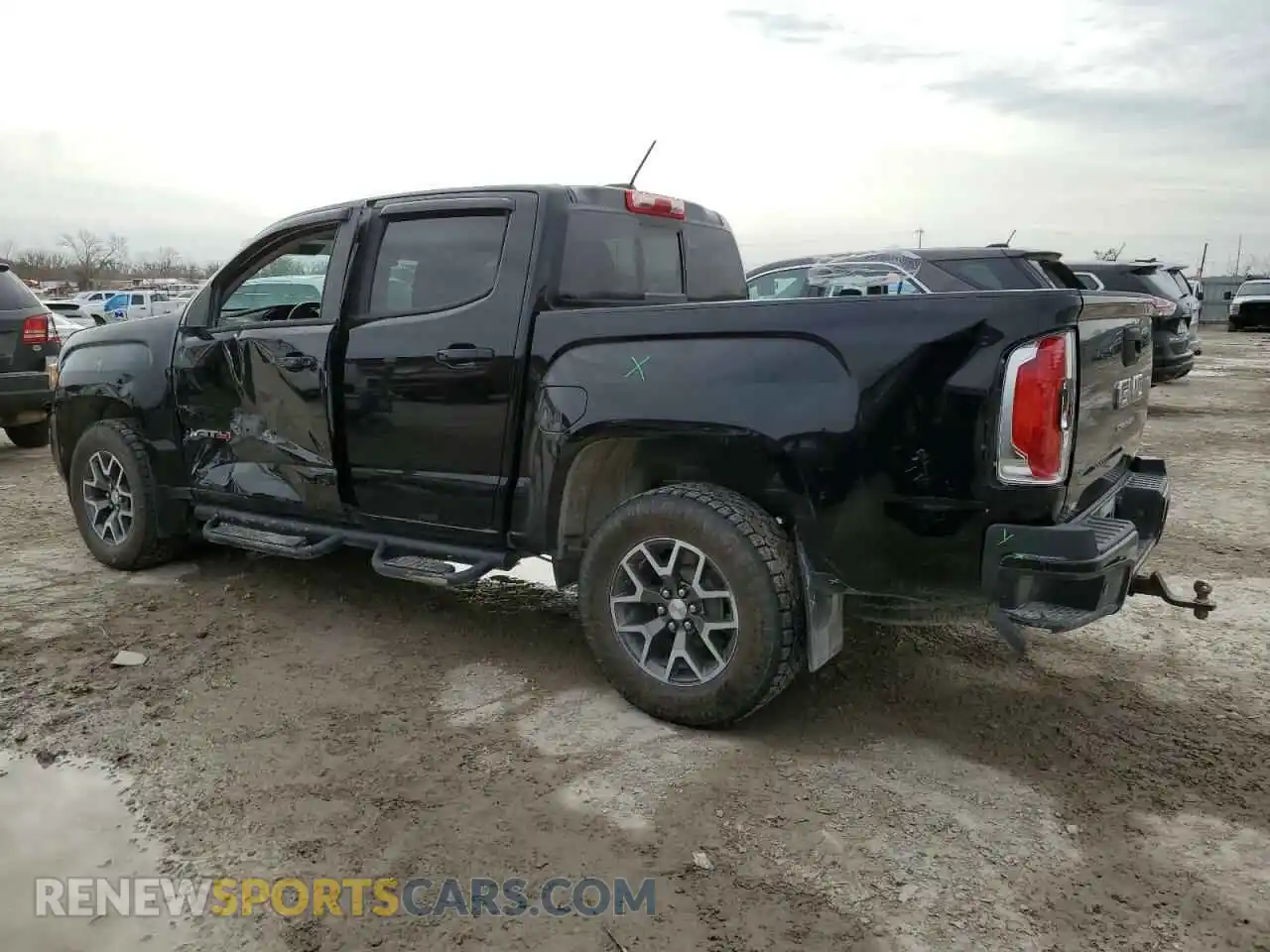 2 Фотография поврежденного автомобиля 1GTG6FEN1M1236158 GMC CANYON 2021