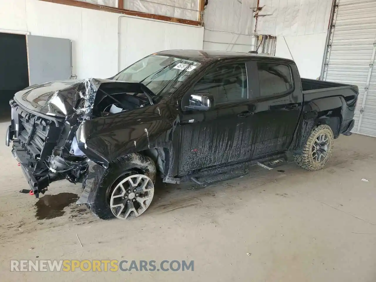 1 Photograph of a damaged car 1GTG6FEN9M1118648 GMC CANYON 2021