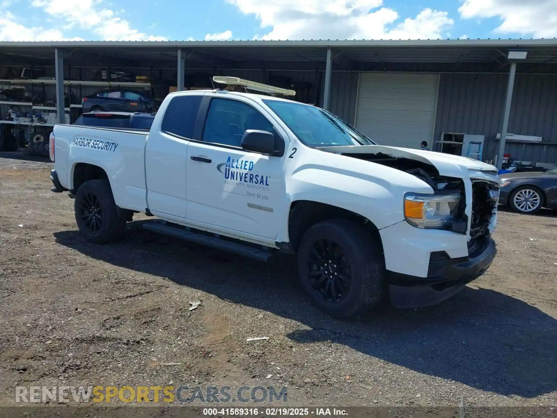 1 Фотография поврежденного автомобиля 1GTH5BEA0M1292847 GMC CANYON 2021