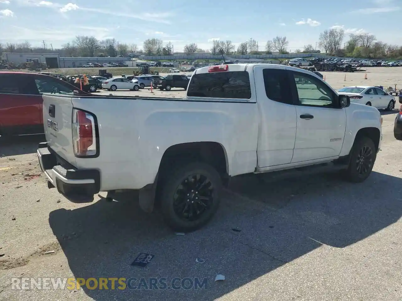 3 Фотография поврежденного автомобиля 1GTH5BEA8M1110778 GMC CANYON 2021
