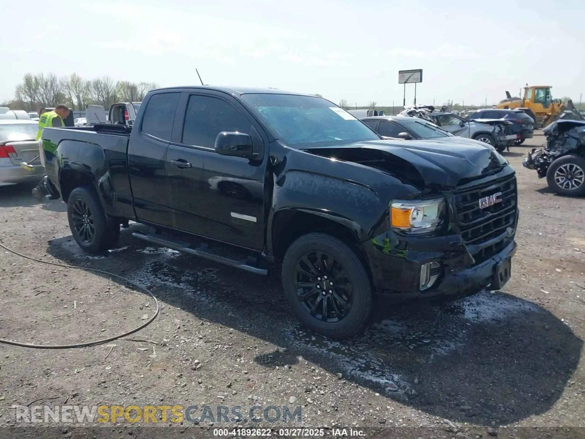 1 Фотография поврежденного автомобиля 1GTH5CEN6M1167487 GMC CANYON 2021