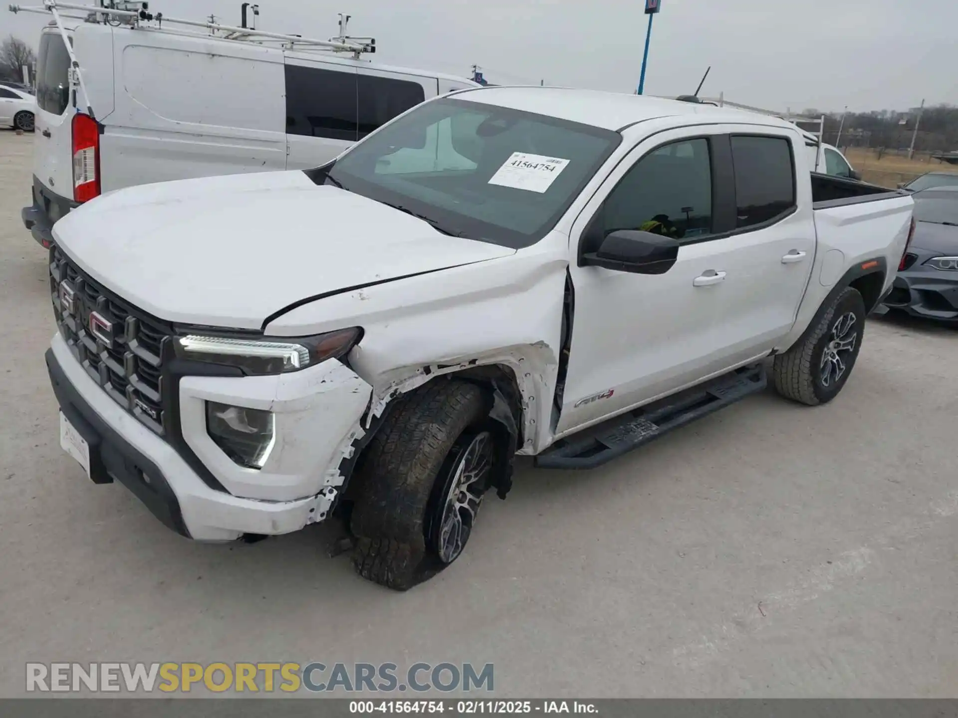 2 Photograph of a damaged car 1GTP6DEK0P1221777 GMC CANYON 2023