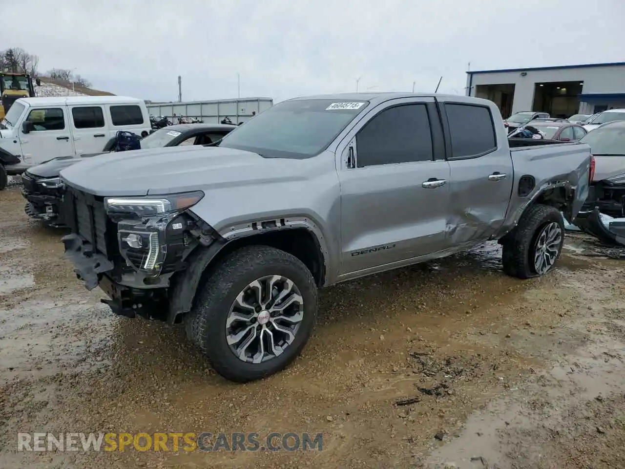 1 Photograph of a damaged car 1GTP6FEK2P1176773 GMC CANYON 2023