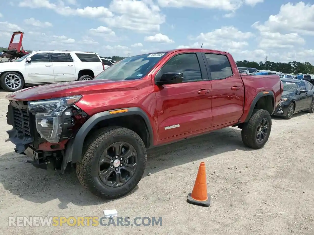 1 fotografías del automóvil dañado 1GTP5BEK1R1202925 GMC CANYON 2024