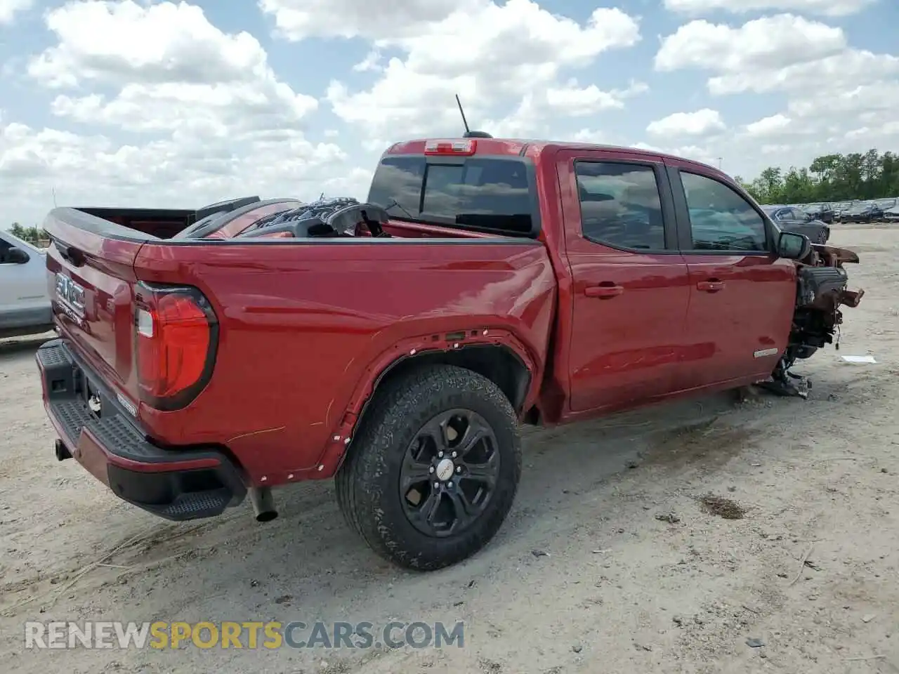 3 fotografías del automóvil dañado 1GTP5BEK1R1202925 GMC CANYON 2024