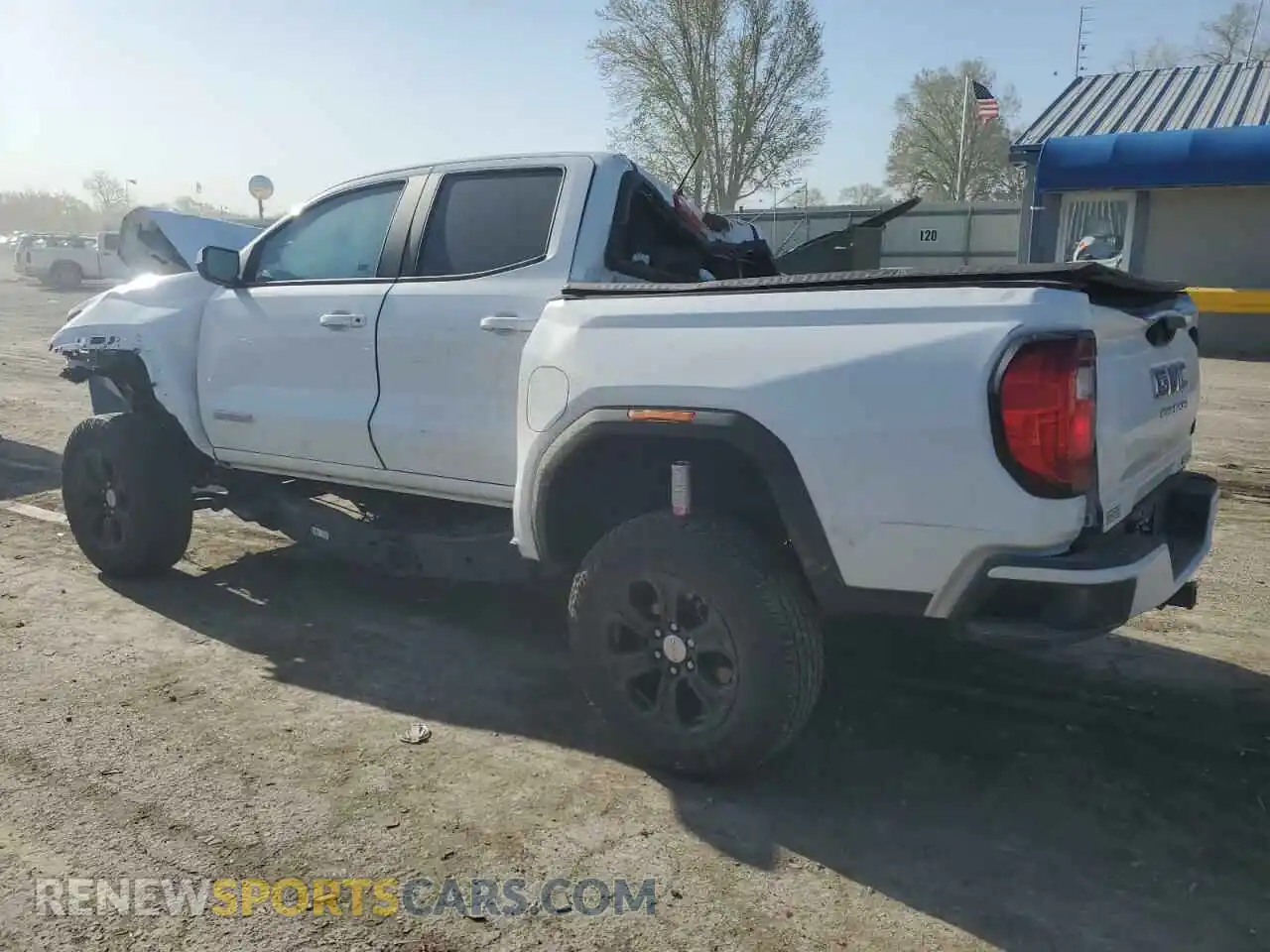 2 fotografías del automóvil dañado 1GTP5BEK2R1132318 GMC CANYON 2024