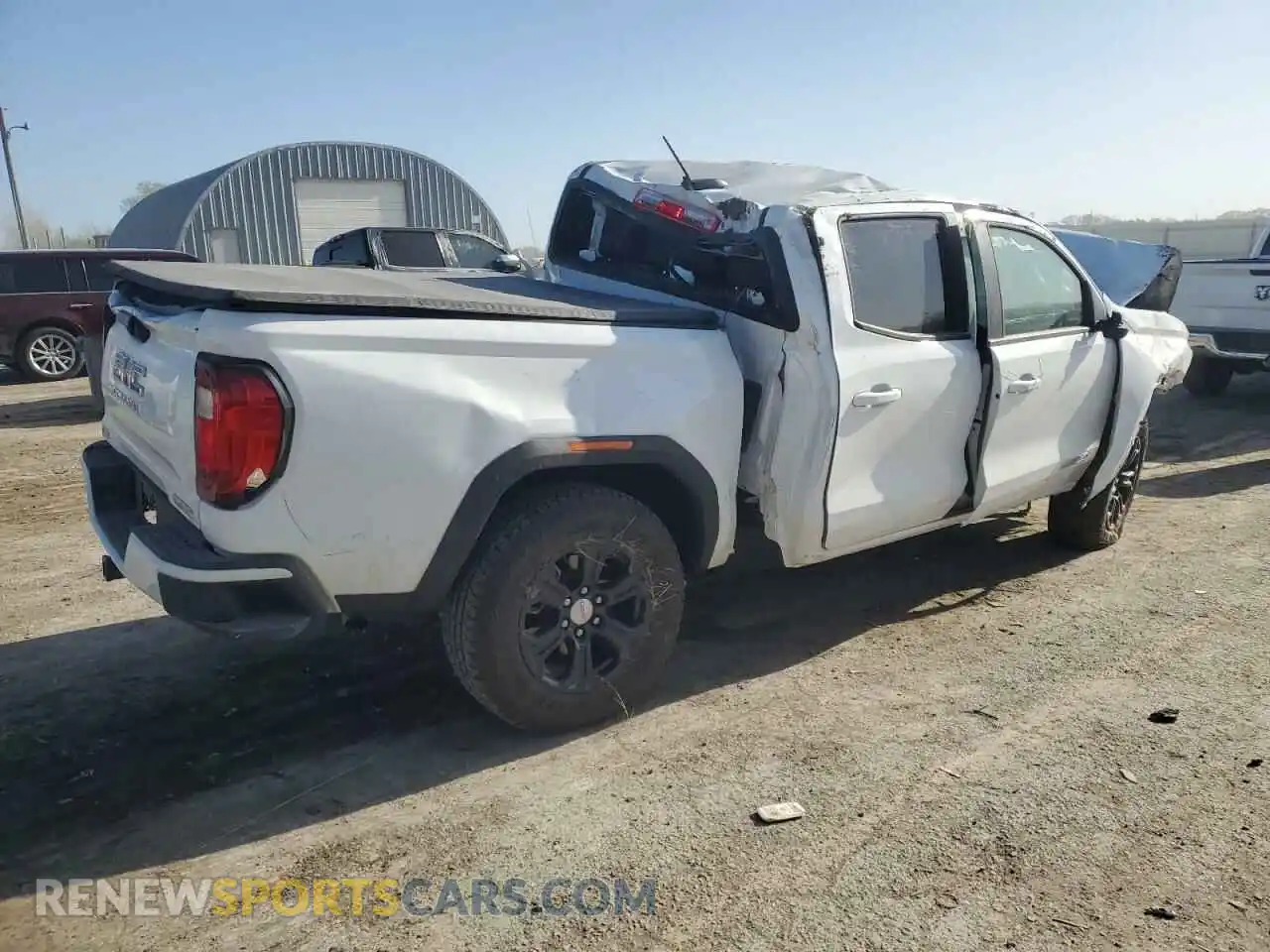 3 fotografías del automóvil dañado 1GTP5BEK2R1132318 GMC CANYON 2024