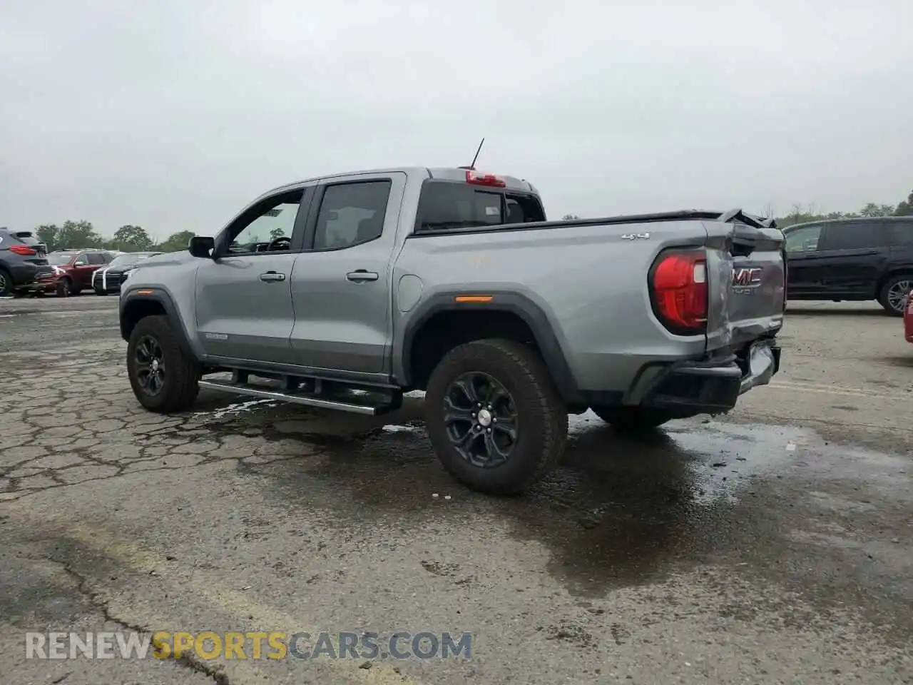 2 fotografías del automóvil dañado 1GTP6BEK7R1116001 GMC CANYON 2024