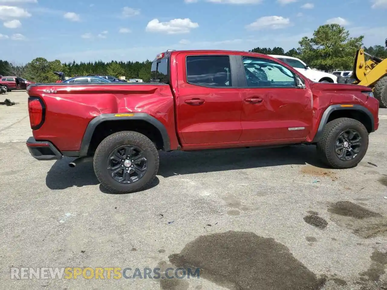 3 Фотография поврежденного автомобиля 1GTP6BEK7R1141626 GMC CANYON 2024