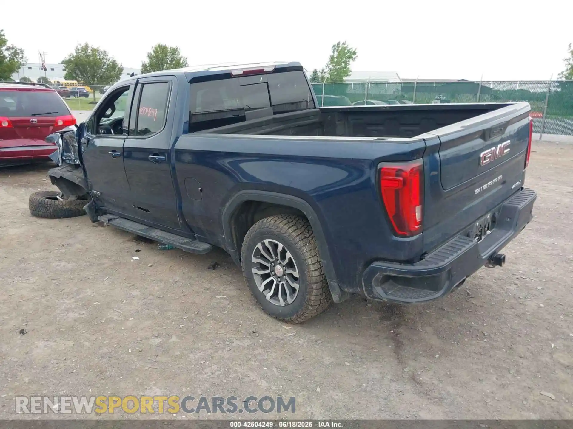 3 fotografías del automóvil dañado 1GTR9EED4KZ313508 GMC SIERRA 1500 2019