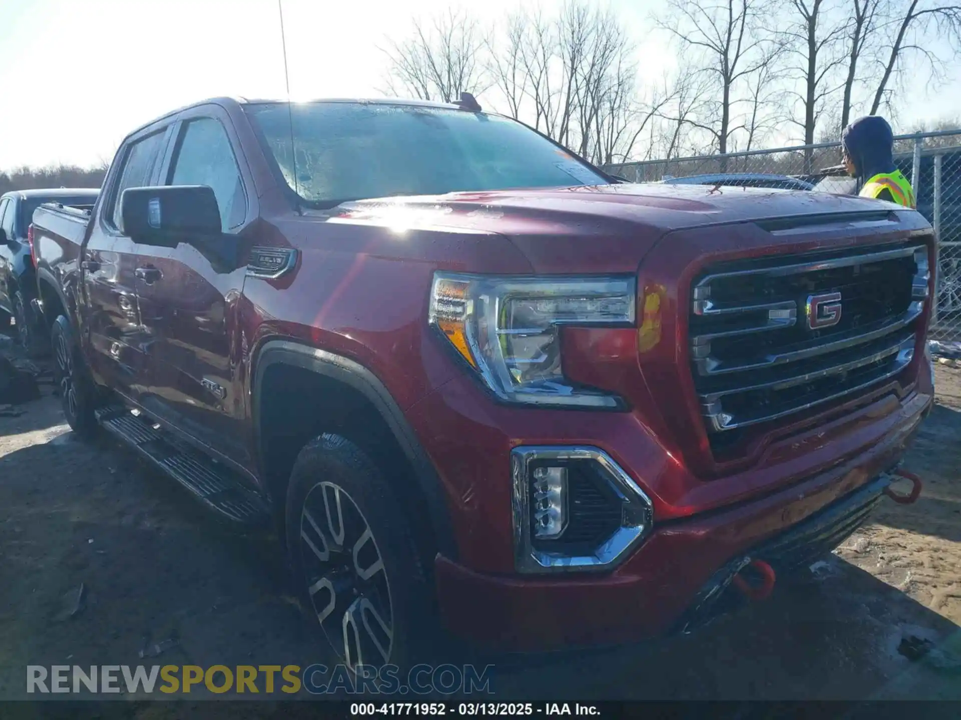 1 fotografías del automóvil dañado 3GTP9EED0KG218354 GMC SIERRA 1500 2019