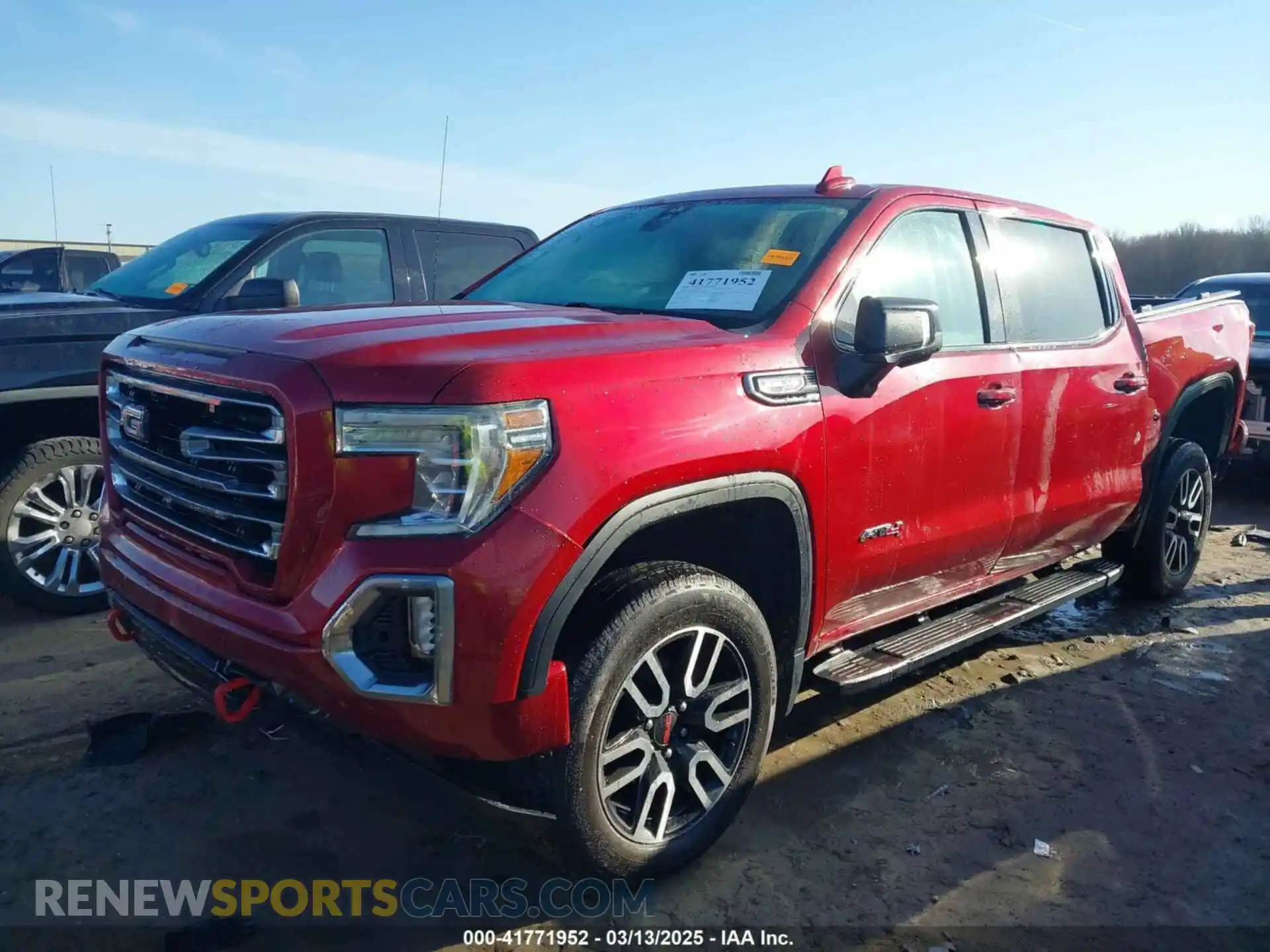 2 fotografías del automóvil dañado 3GTP9EED0KG218354 GMC SIERRA 1500 2019