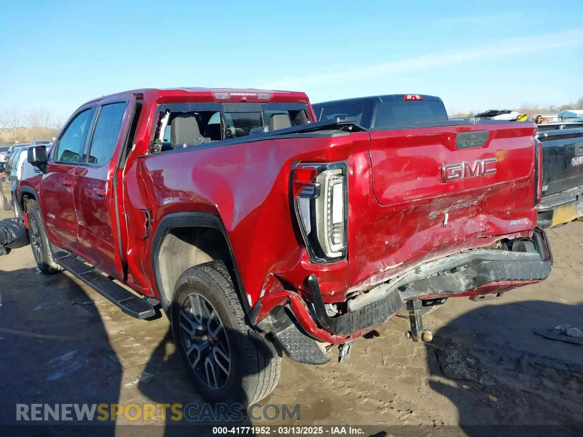 3 fotografías del automóvil dañado 3GTP9EED0KG218354 GMC SIERRA 1500 2019