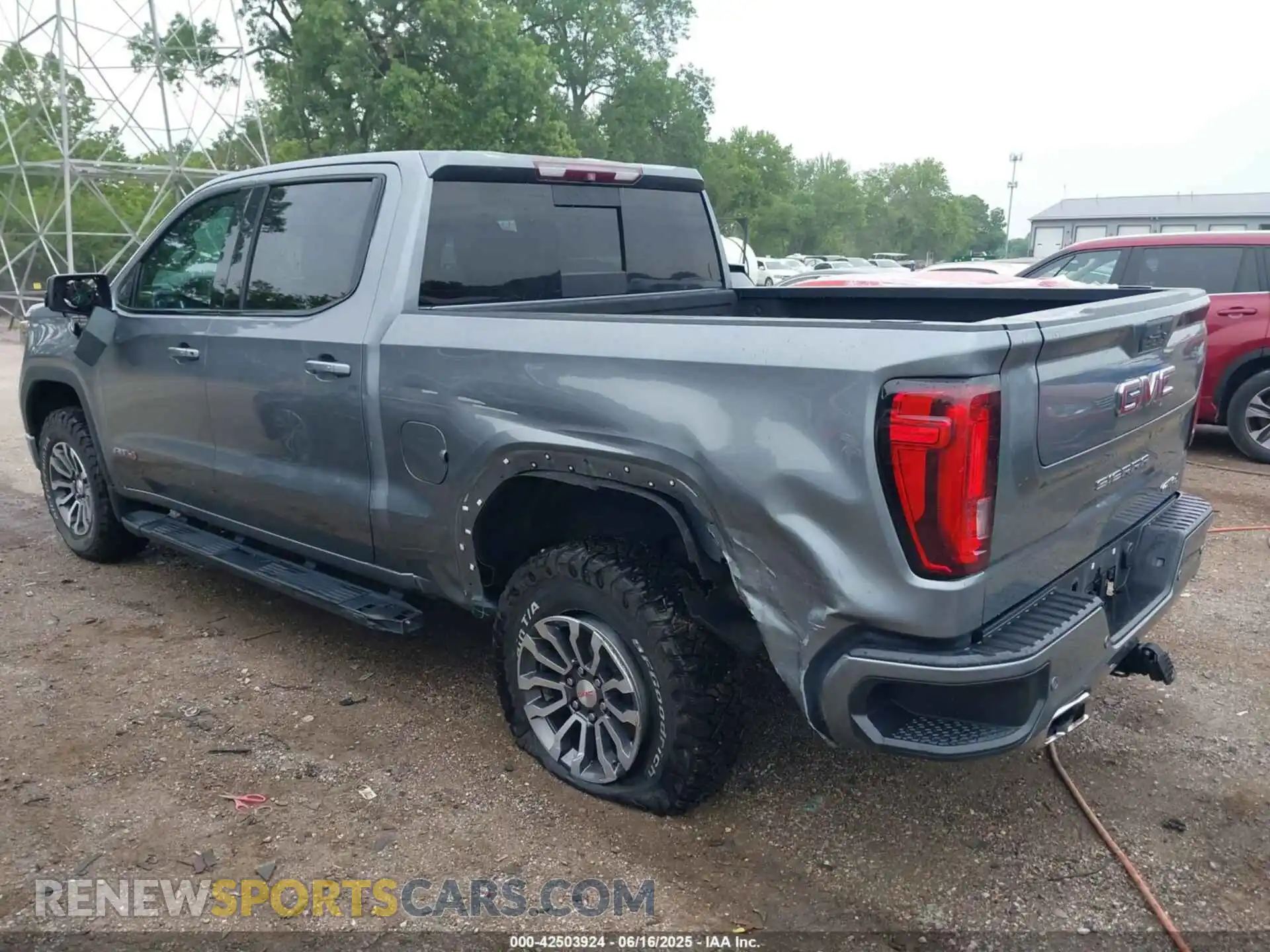3 fotografías del automóvil dañado 3GTP9EED3KG218266 GMC SIERRA 1500 2019