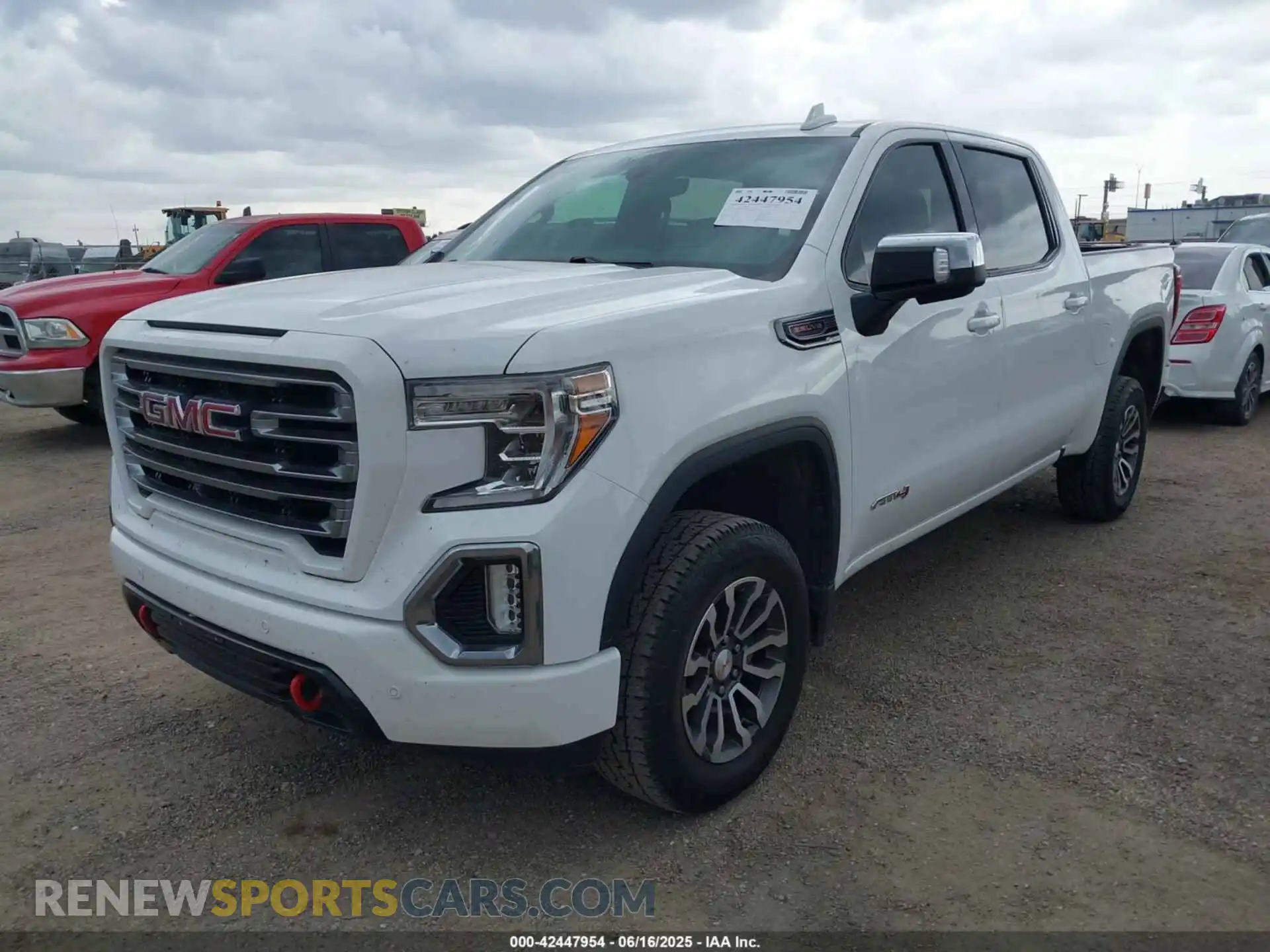 2 fotografías del automóvil dañado 3GTP9EED6KG215622 GMC SIERRA 1500 2019
