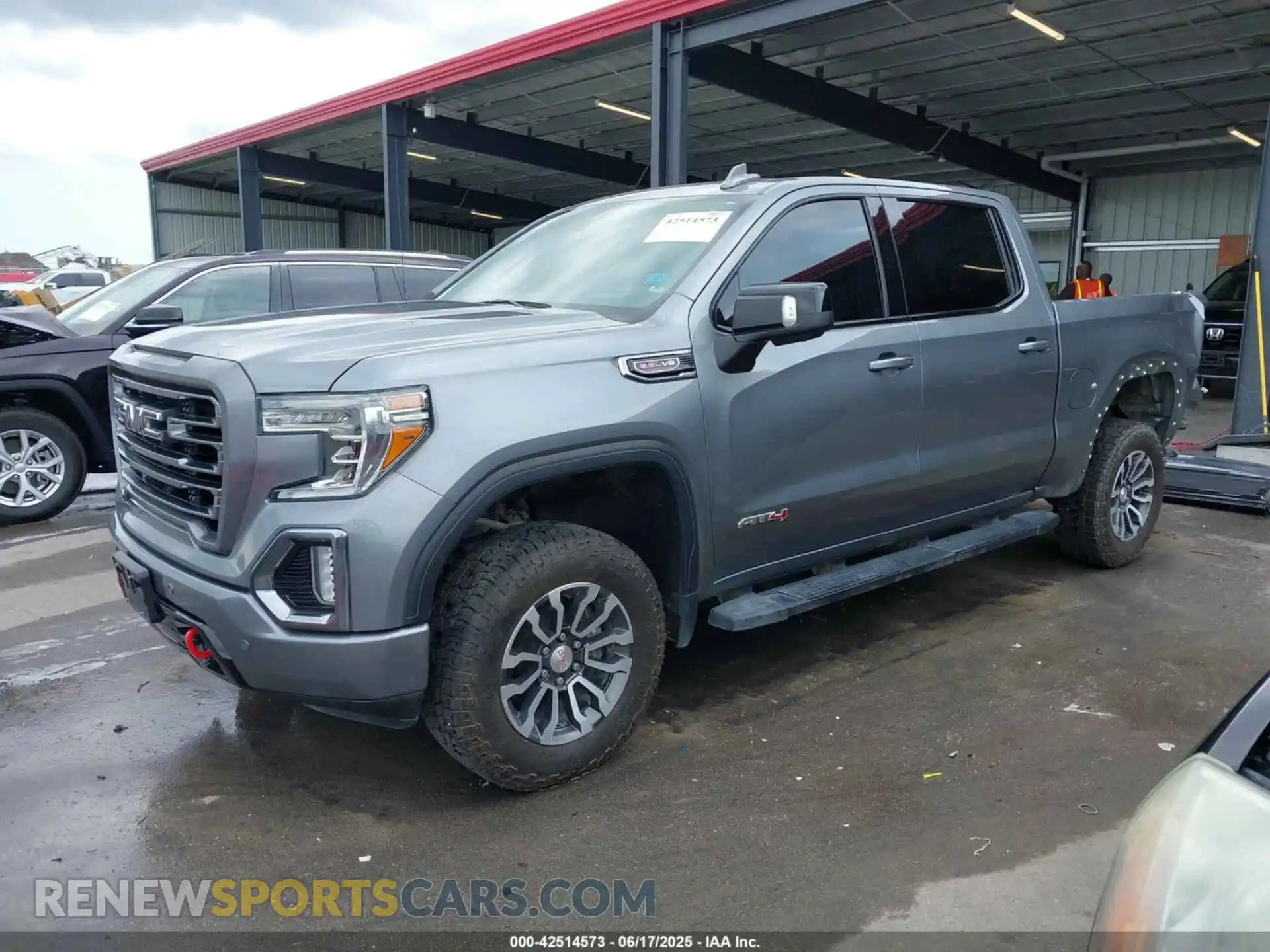 2 fotografías del automóvil dañado 3GTP9EEL7KG193816 GMC SIERRA 1500 2019