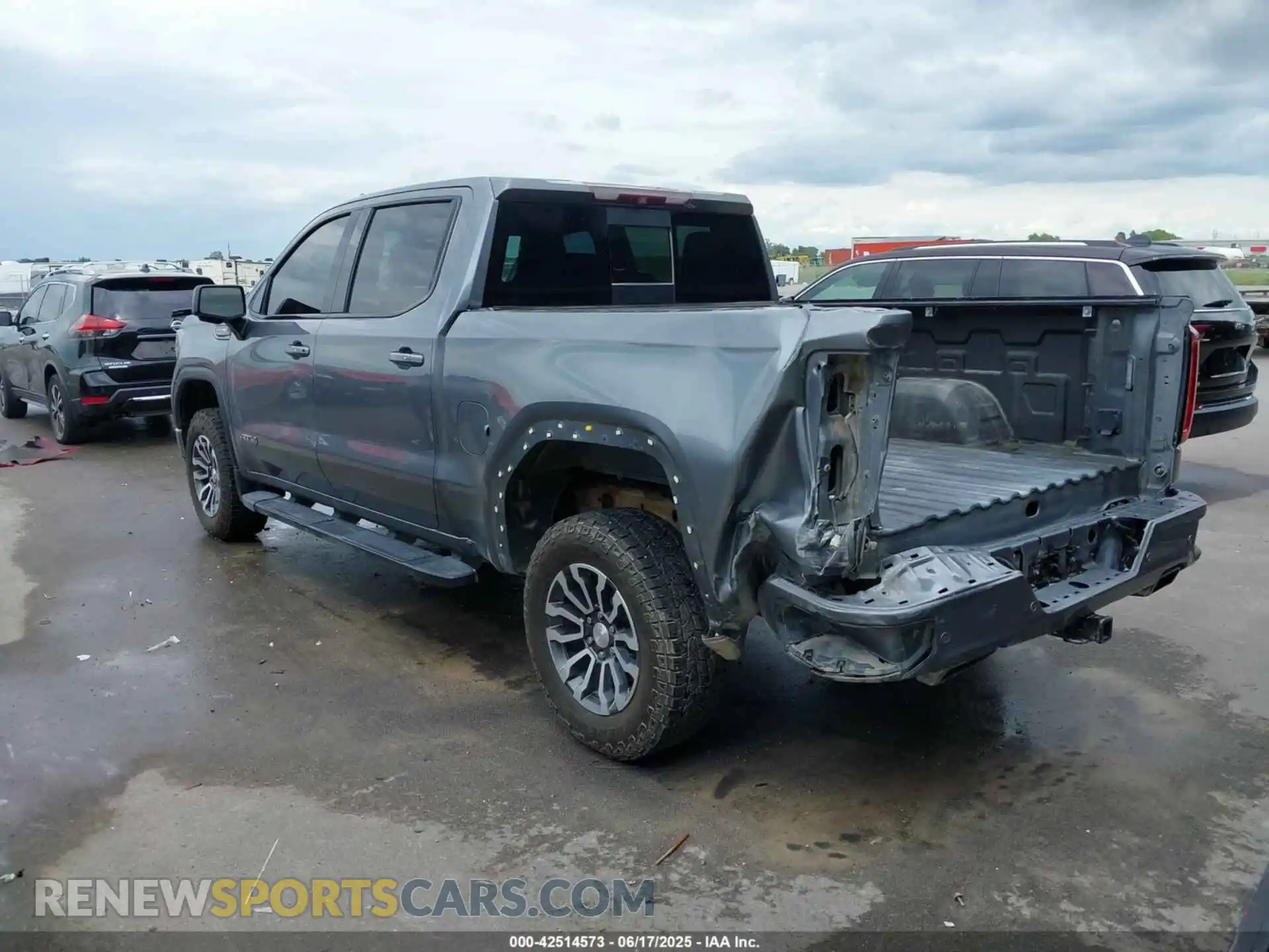 3 fotografías del automóvil dañado 3GTP9EEL7KG193816 GMC SIERRA 1500 2019