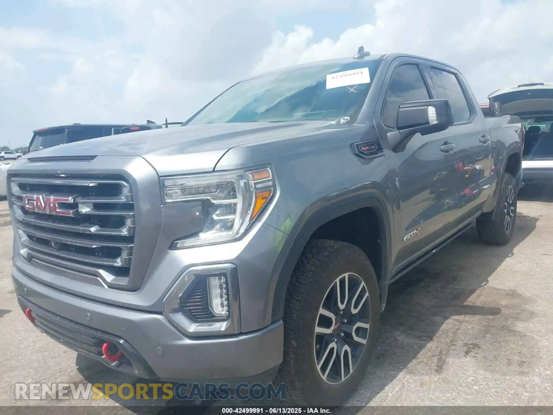2 fotografías del automóvil dañado 3GTP9EEL8KG237600 GMC SIERRA 1500 2019