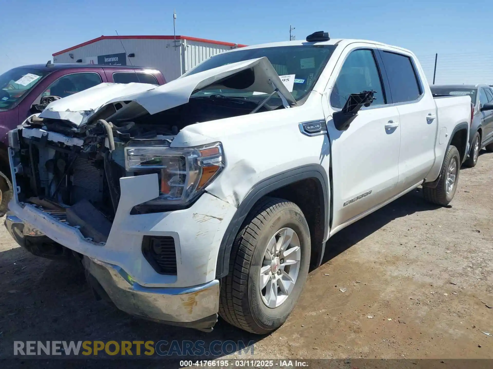2 Photograph of a damaged car 1GTP8BED2LZ172075 GMC SIERRA 1500 2020