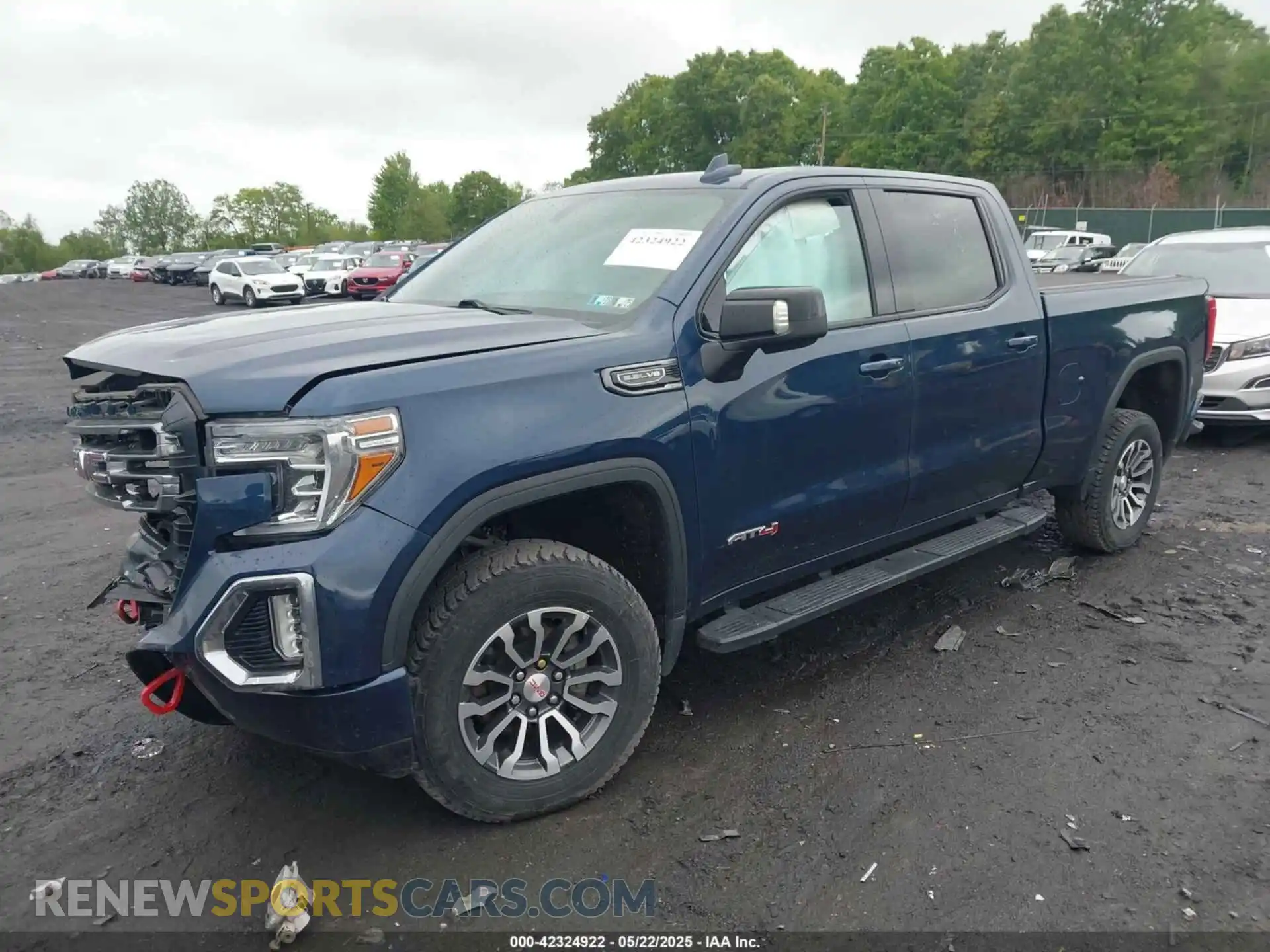 2 Photograph of a damaged car 1GTP9EED8LZ239051 GMC SIERRA 1500 2020