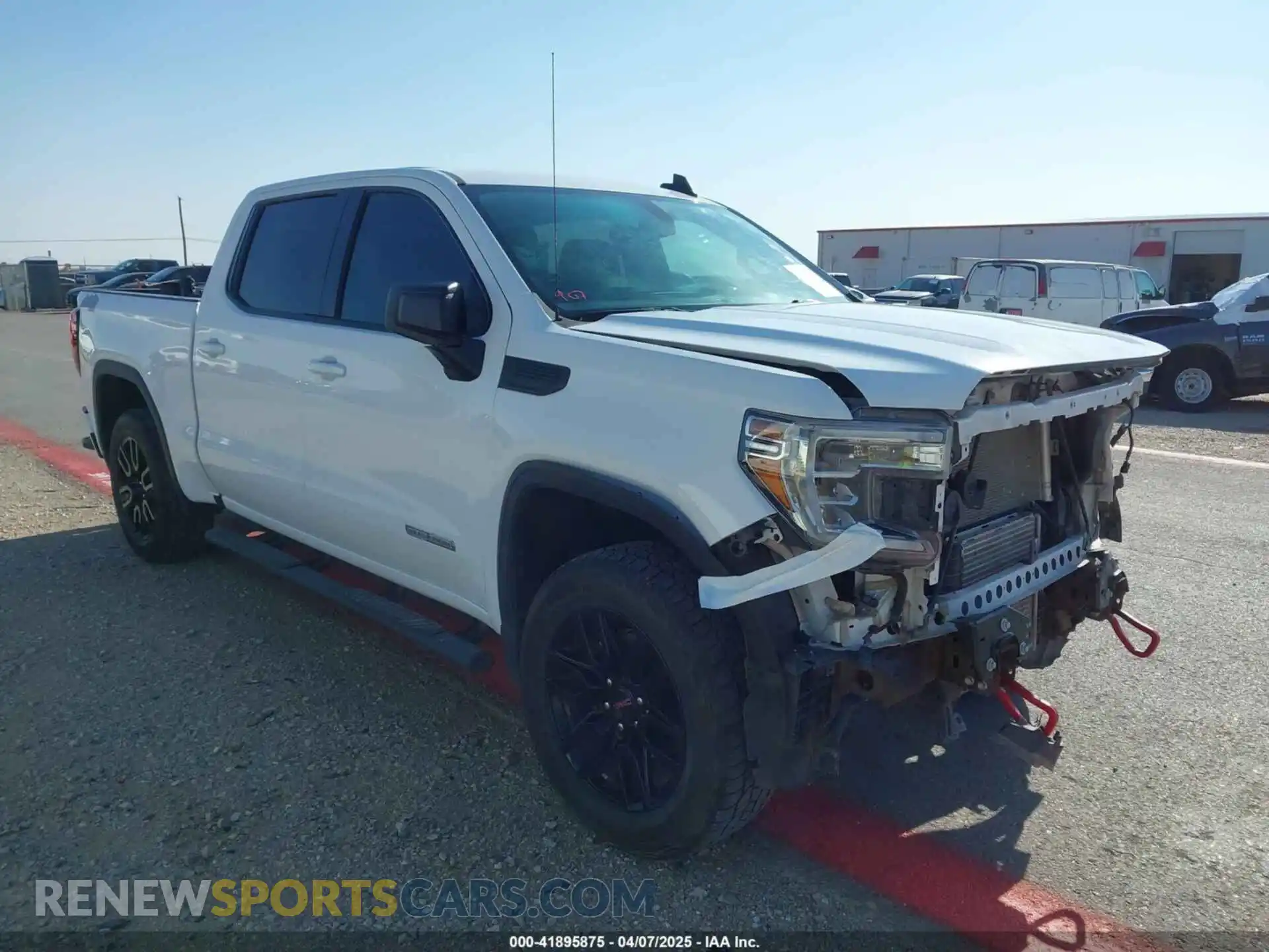 1 Photograph of a damaged car 3GTP8CEK2LG281818 GMC SIERRA 1500 2020