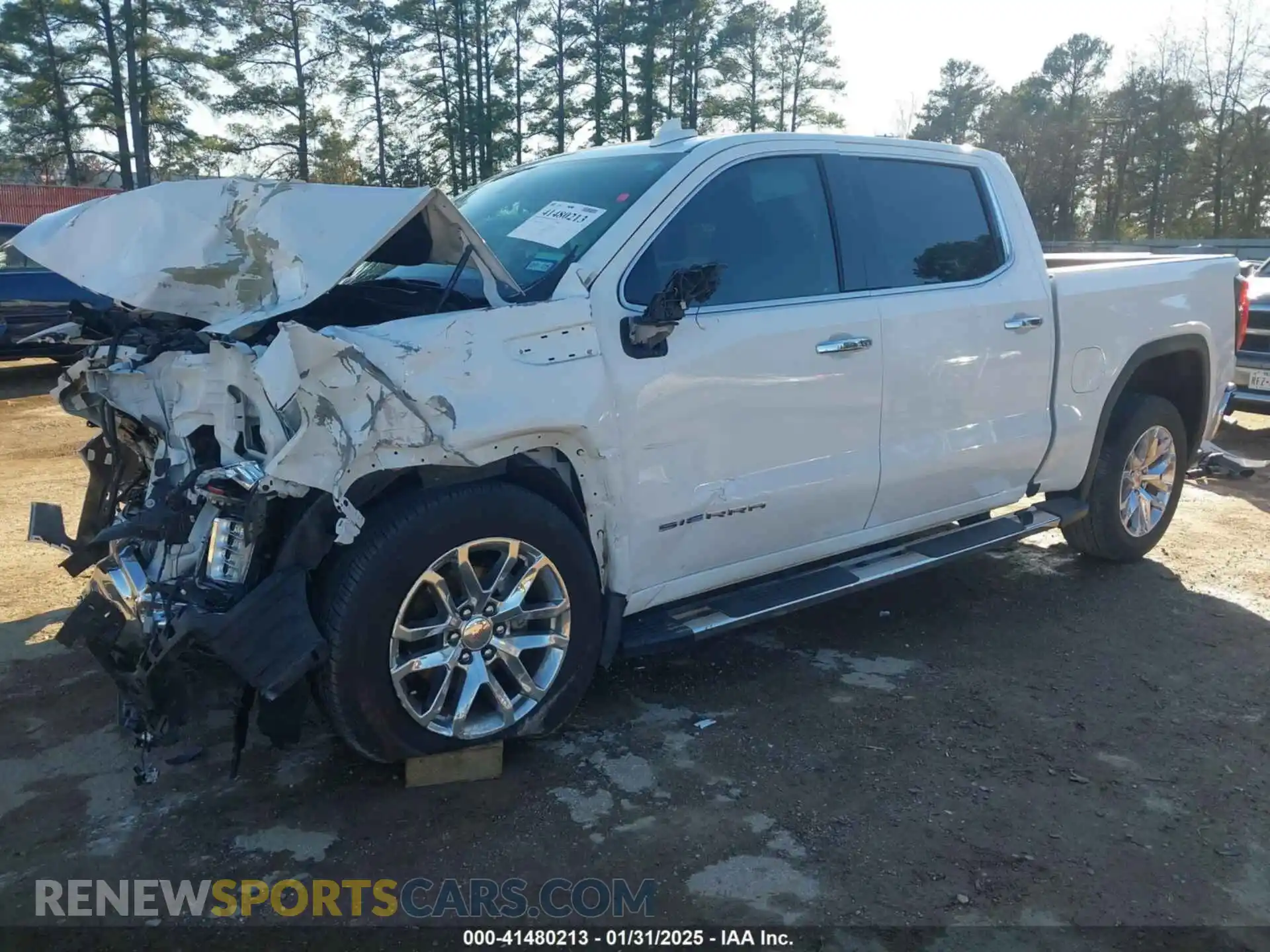 2 Photograph of a damaged car 3GTP8DEDXLG360807 GMC SIERRA 1500 2020