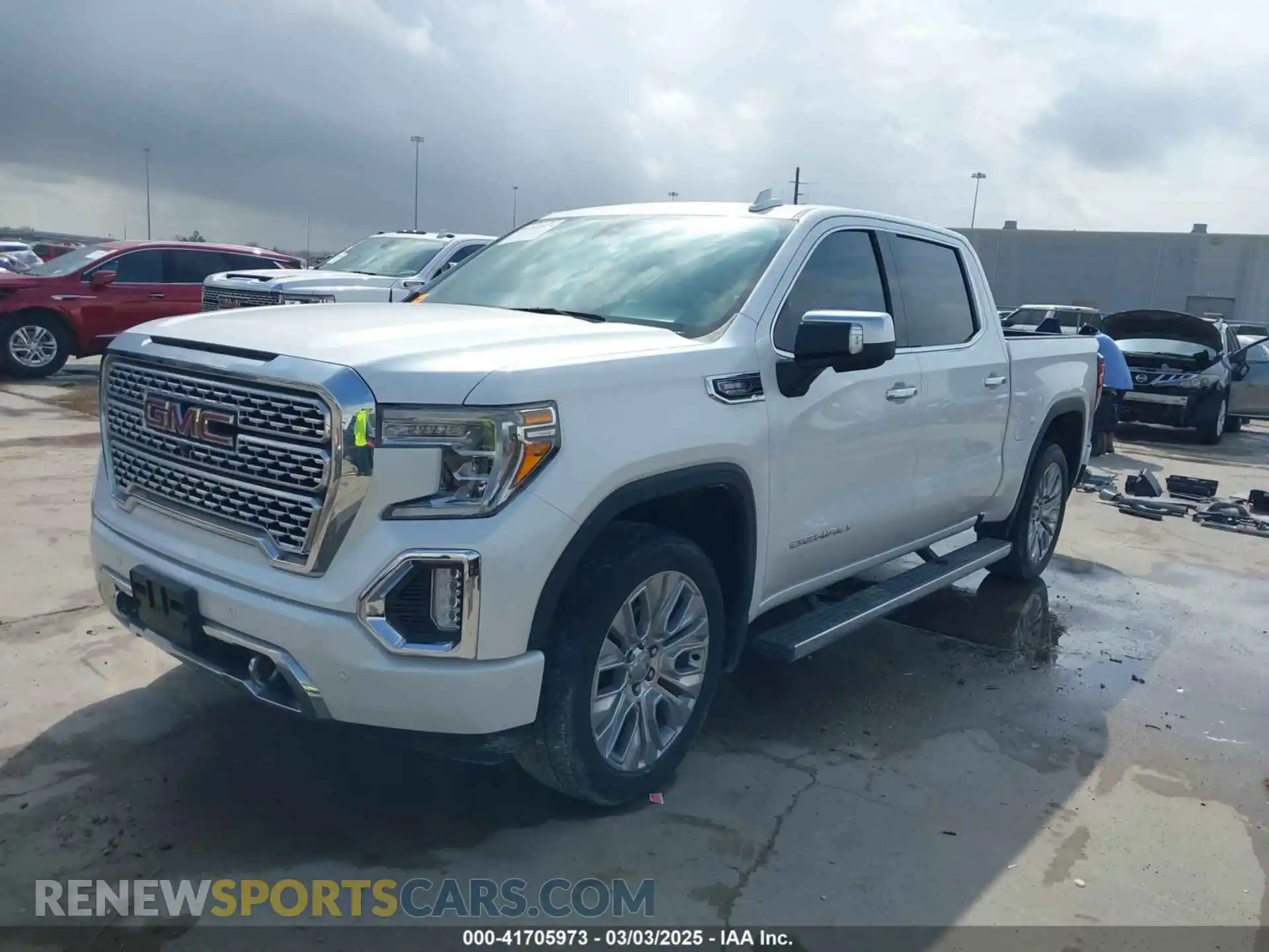 2 Photograph of a damaged car 3GTP8FET2LG366913 GMC SIERRA 1500 2020