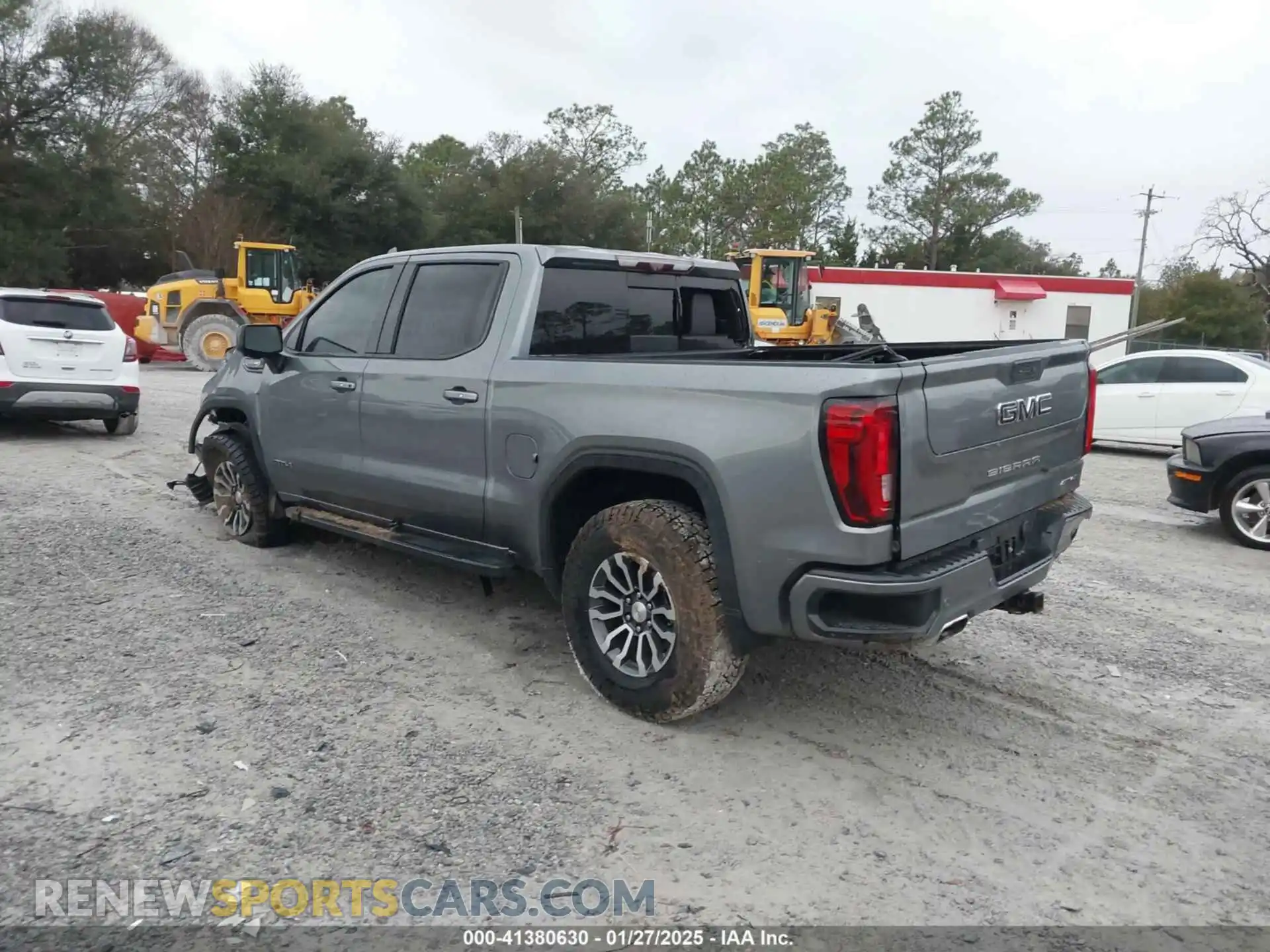3 Photograph of a damaged car 3GTP9EED7LG285695 GMC SIERRA 1500 2020