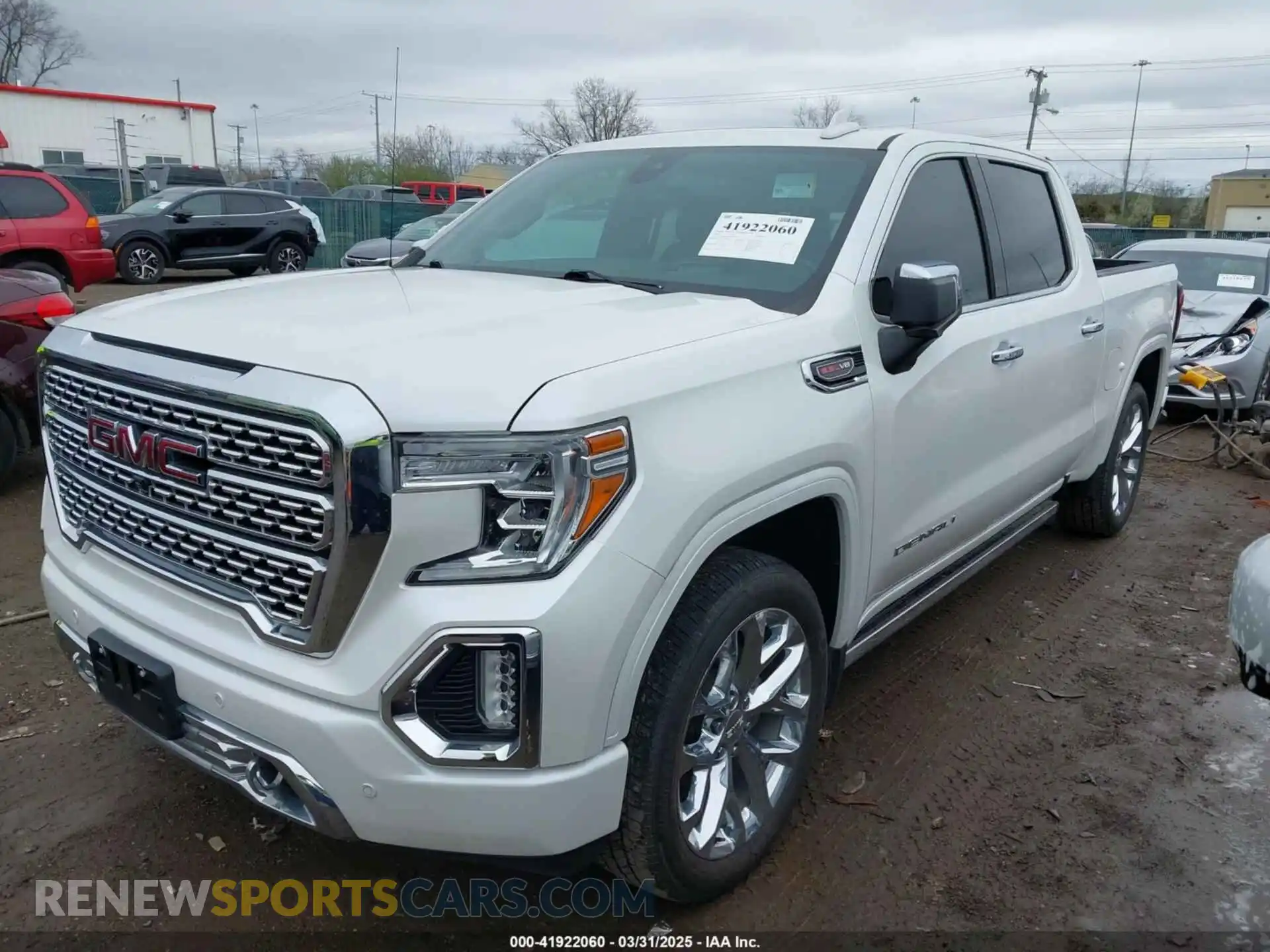 2 fotografías del automóvil dañado 3GTU9FEL8LG295605 GMC SIERRA 1500 2020