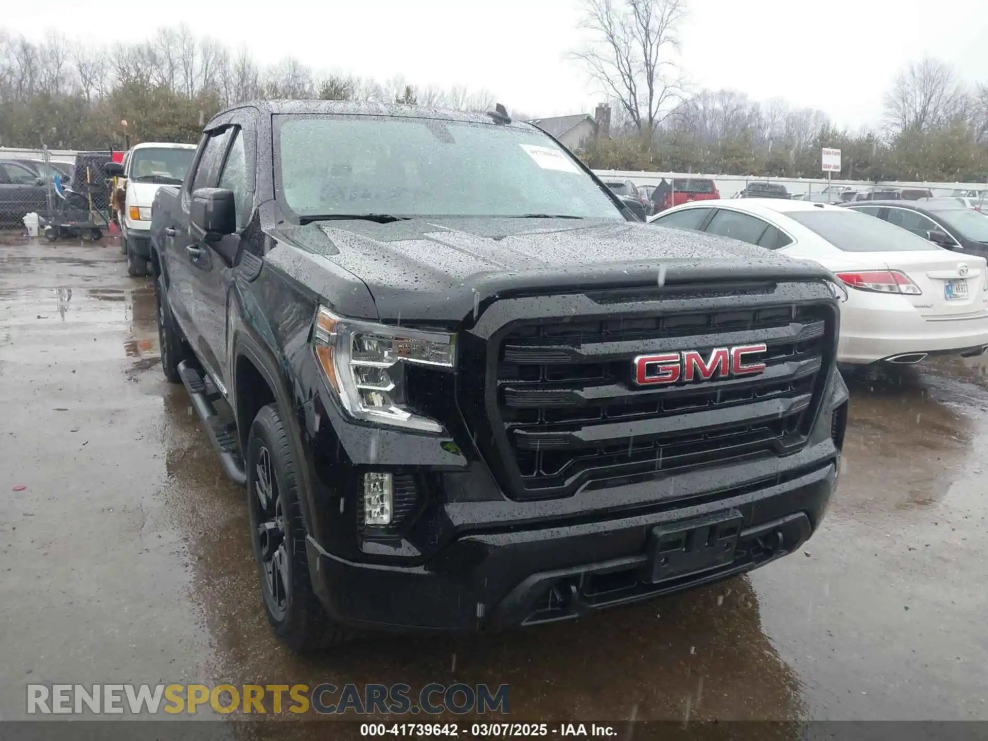 1 Photograph of a damaged car 1GTP9CEK3MZ346965 GMC SIERRA 1500 2021