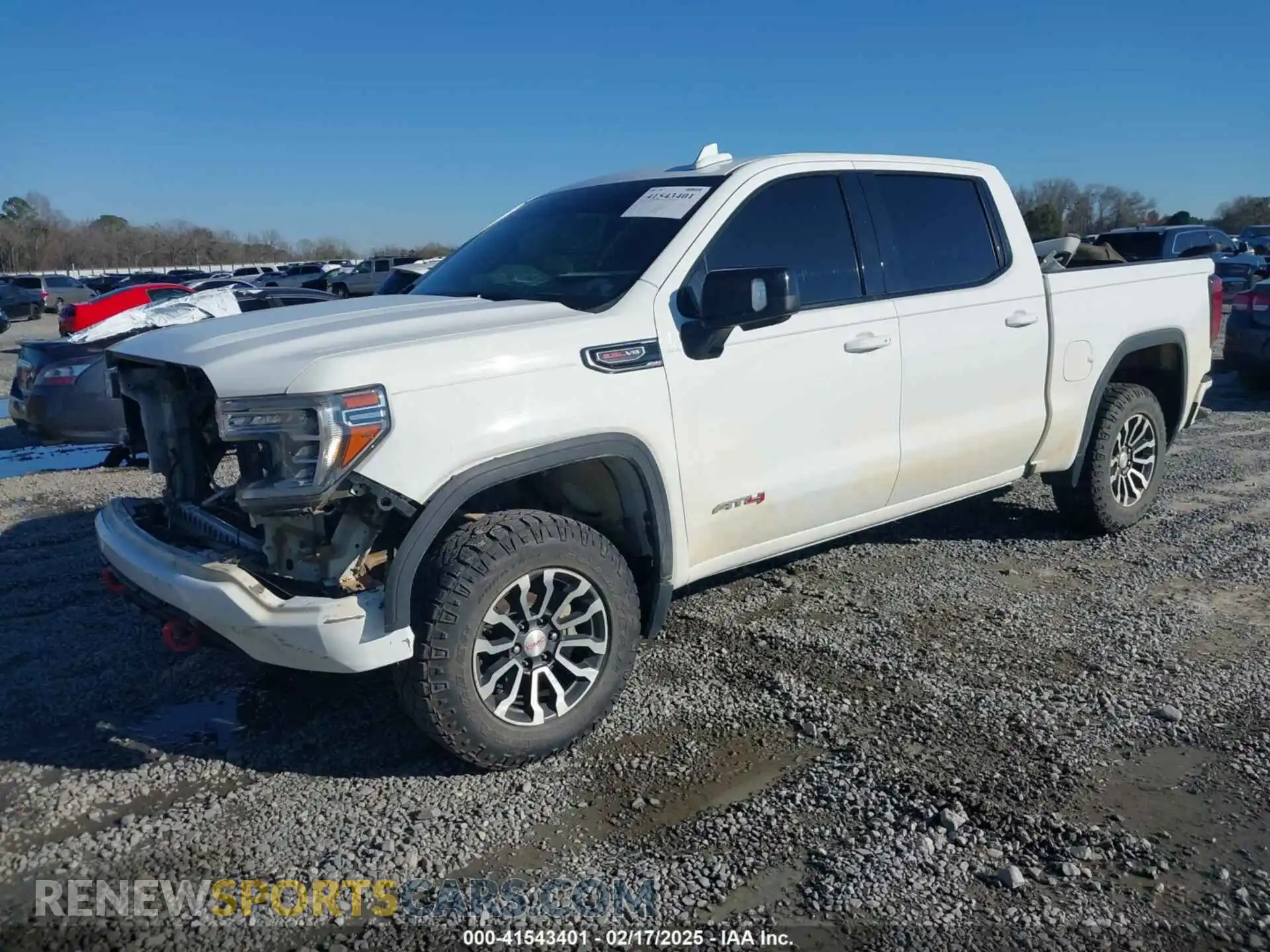 2 Photograph of a damaged car 1GTP9EEL4MZ227164 GMC SIERRA 1500 2021