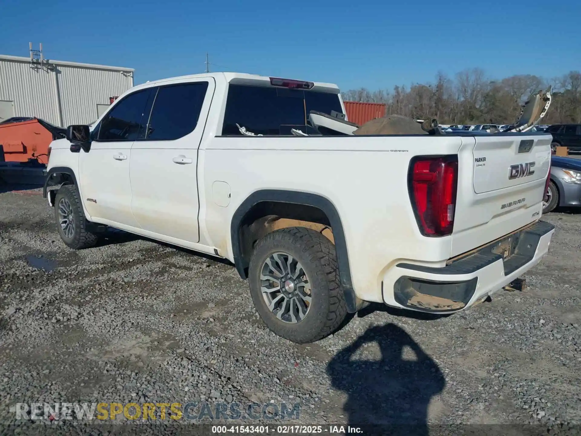 3 Photograph of a damaged car 1GTP9EEL4MZ227164 GMC SIERRA 1500 2021