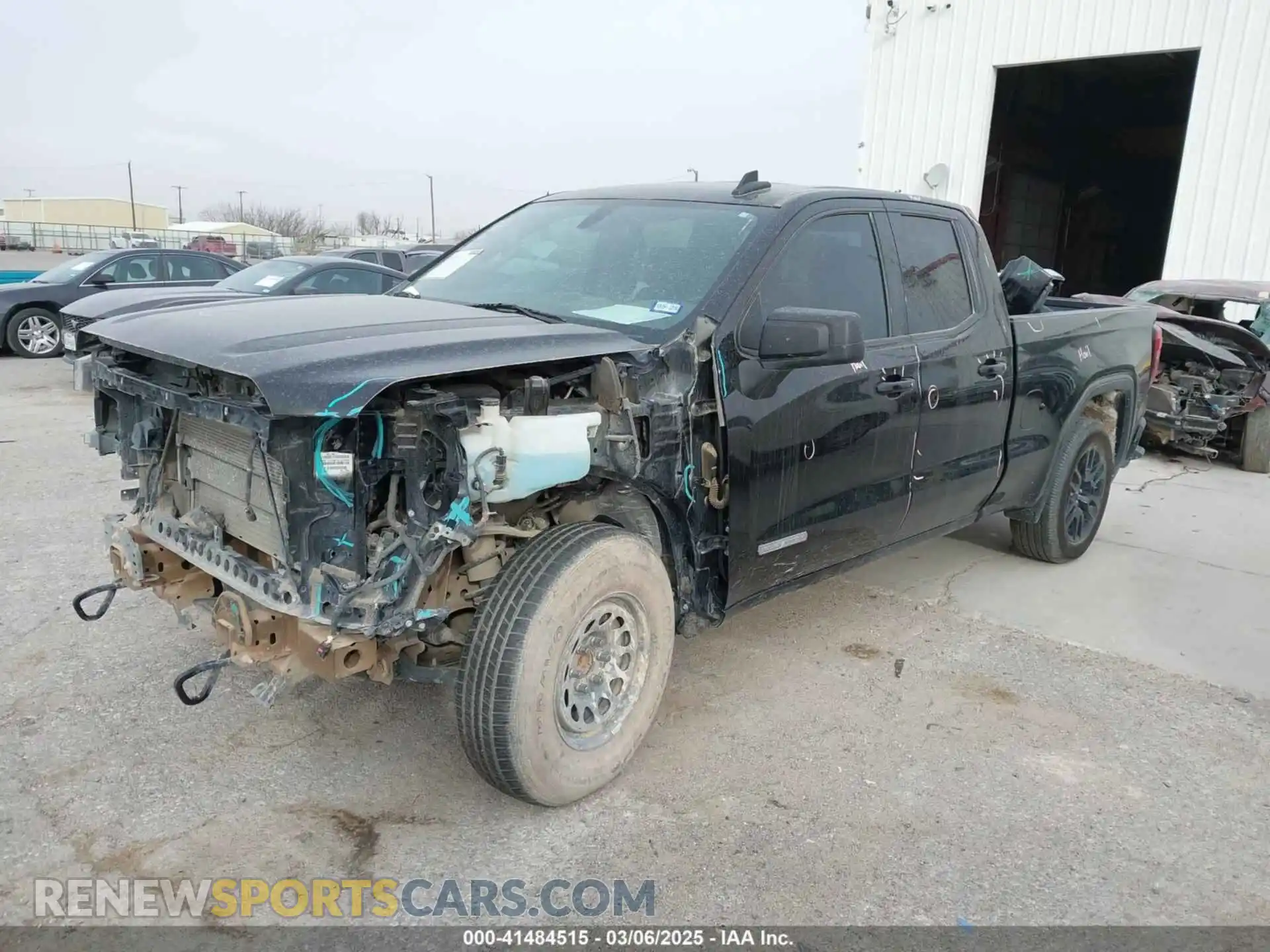 2 Photograph of a damaged car 1GTR8CED4MZ141717 GMC SIERRA 1500 2021