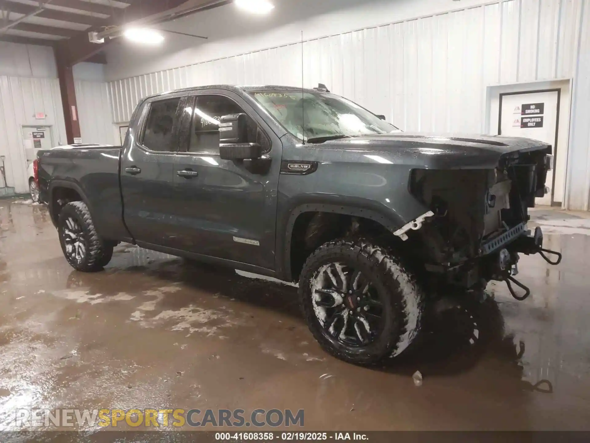 1 Photograph of a damaged car 1GTR9CED9MZ400764 GMC SIERRA 1500 2021