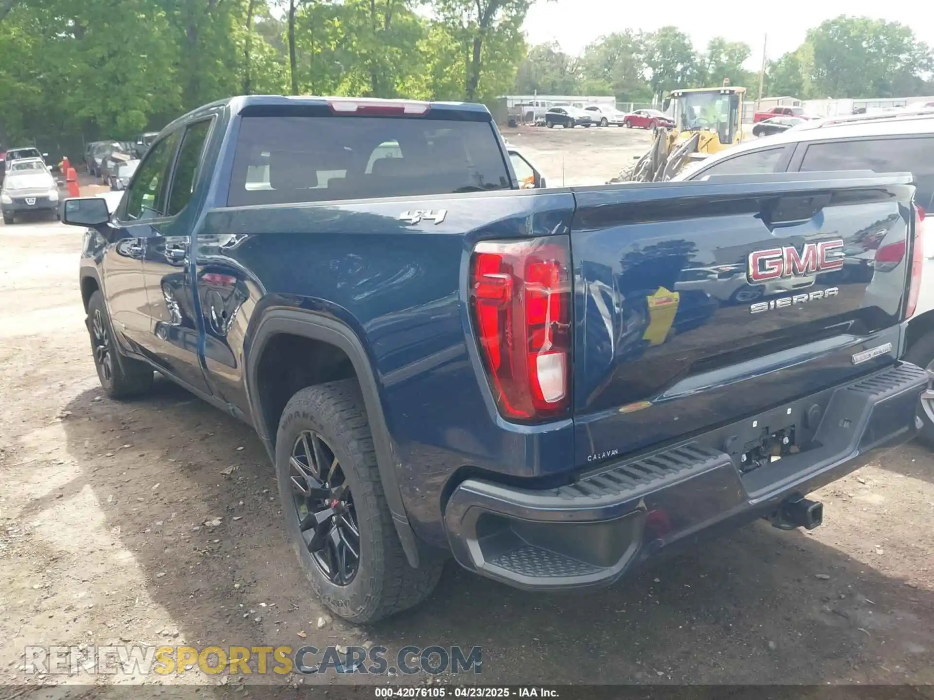 3 fotografías del automóvil dañado 1GTR9CEK7MZ166607 GMC SIERRA 1500 2021