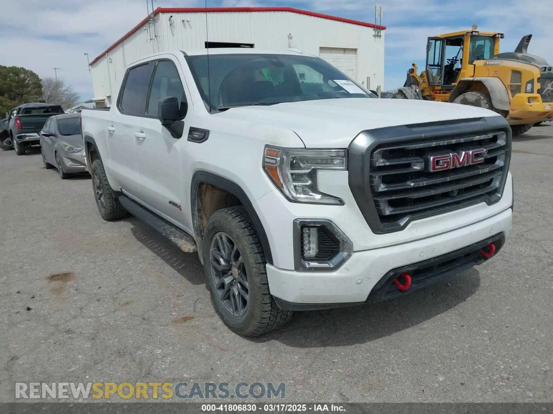 1 Photograph of a damaged car 1GTU9EET9MZ186193 GMC SIERRA 1500 2021