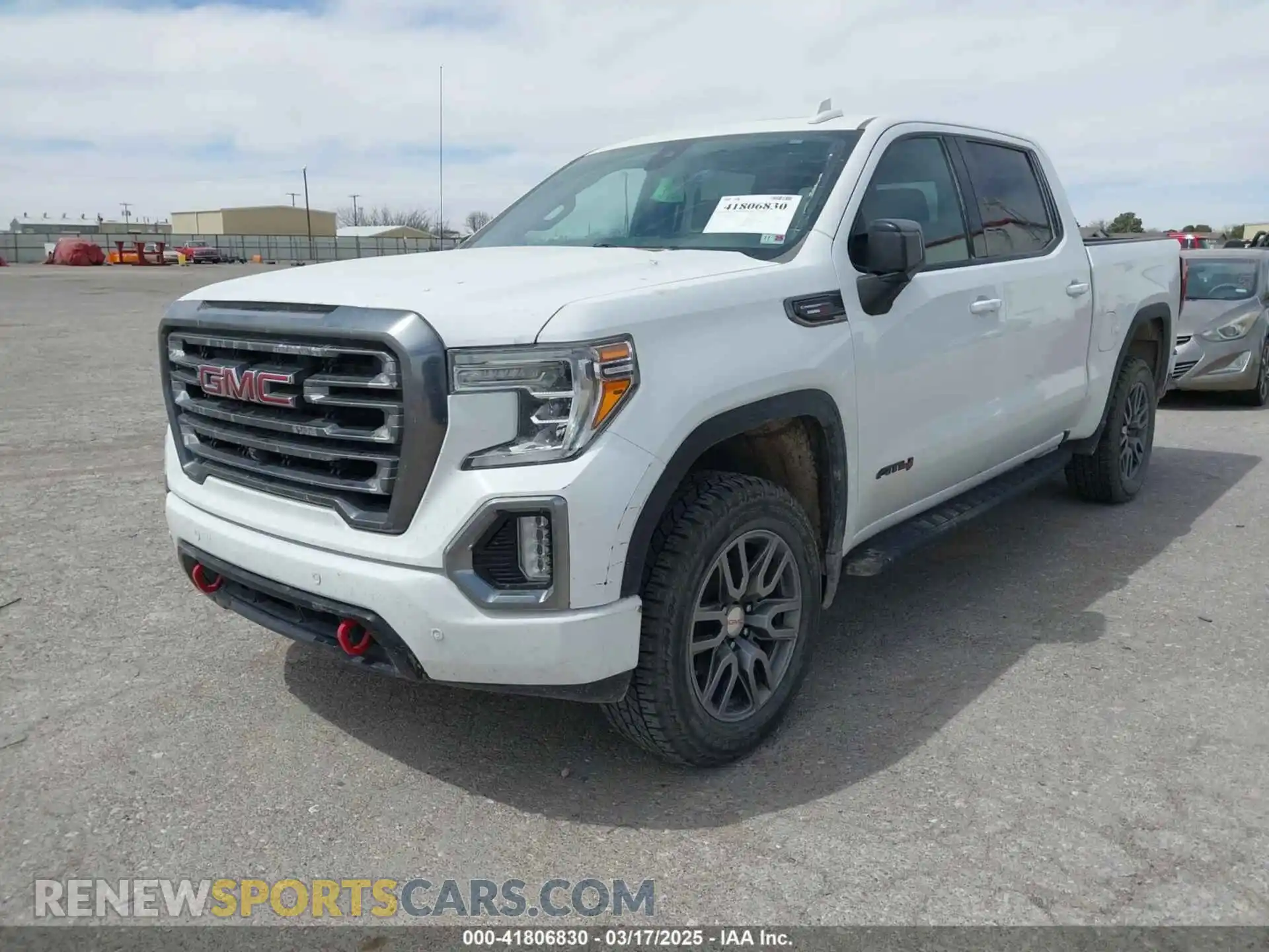 2 Photograph of a damaged car 1GTU9EET9MZ186193 GMC SIERRA 1500 2021
