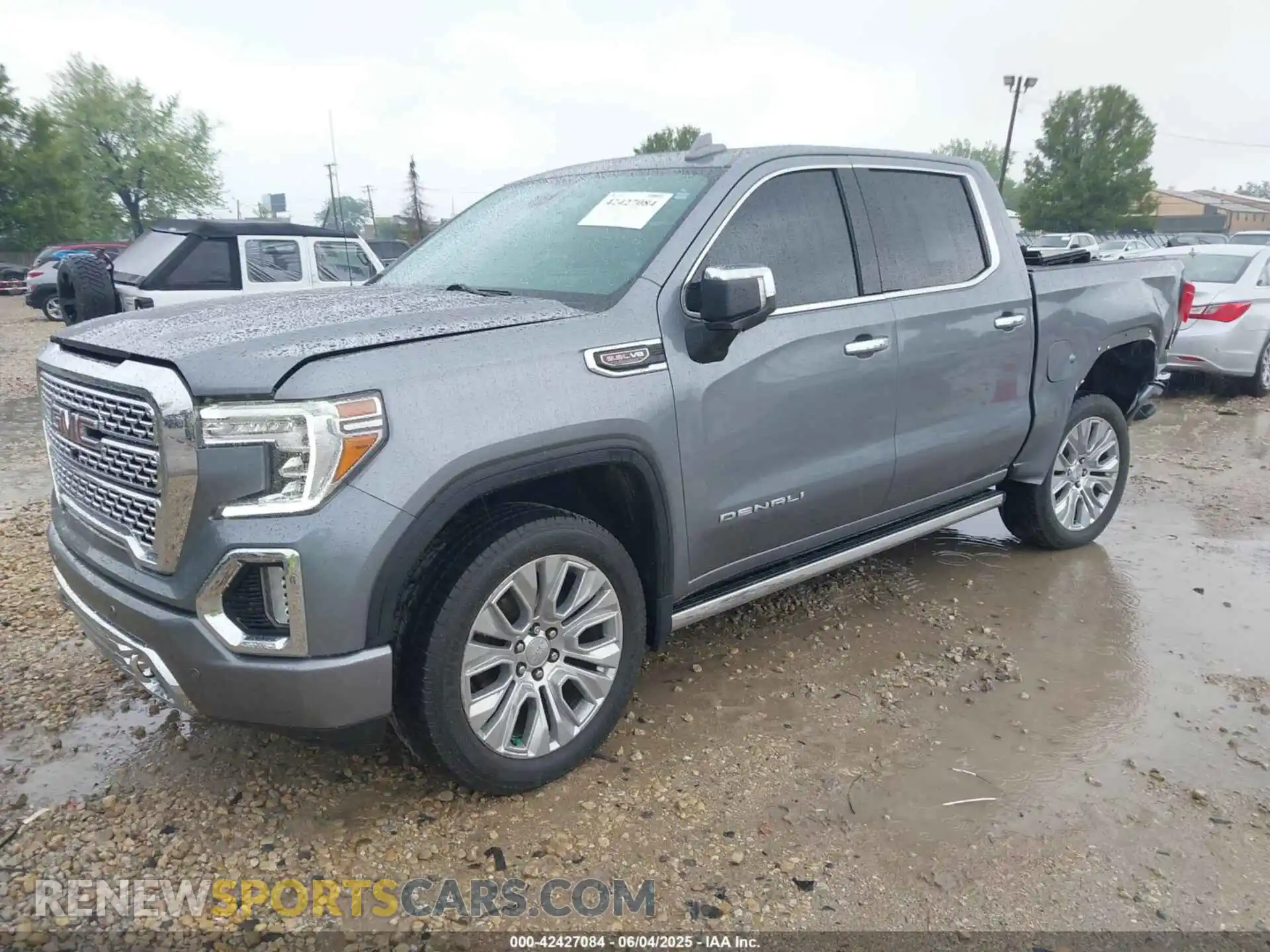 2 fotografías del automóvil dañado 1GTU9FEL2MZ306258 GMC SIERRA 1500 2021