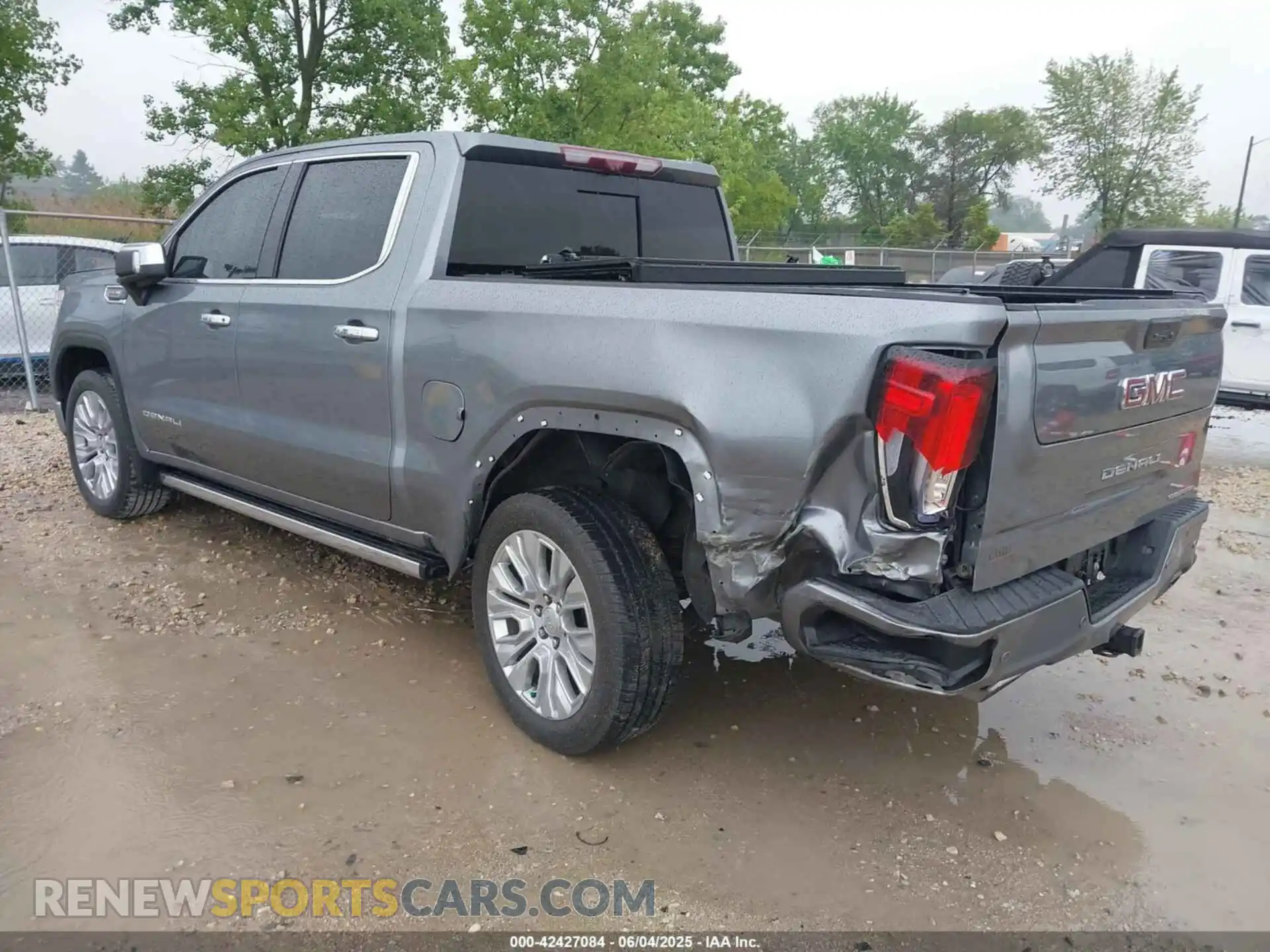 3 fotografías del automóvil dañado 1GTU9FEL2MZ306258 GMC SIERRA 1500 2021