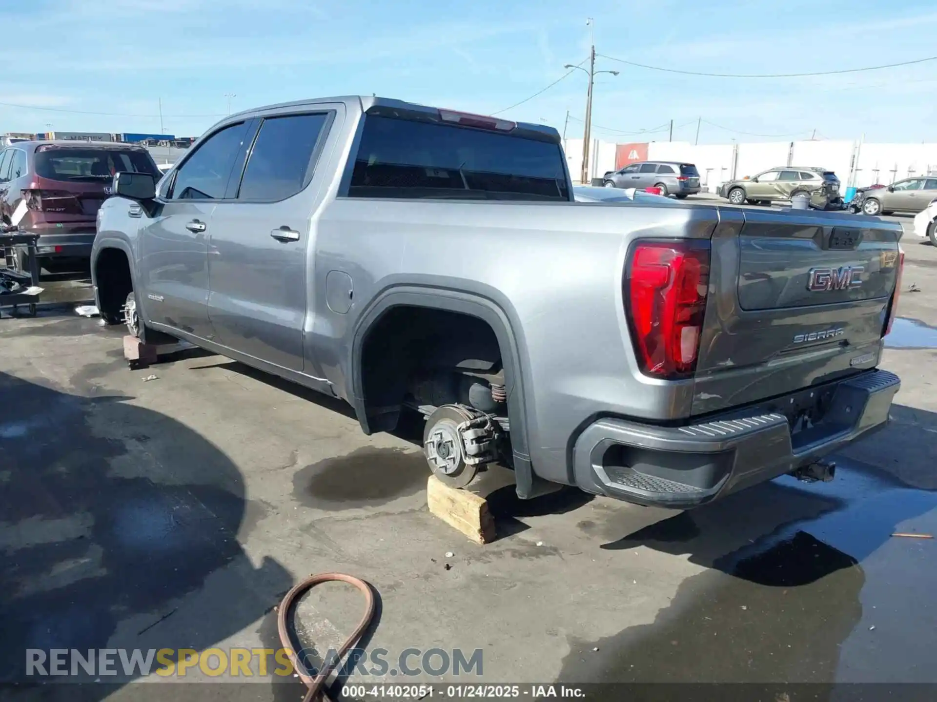 3 Photograph of a damaged car 3GTP8CED3MG330981 GMC SIERRA 1500 2021