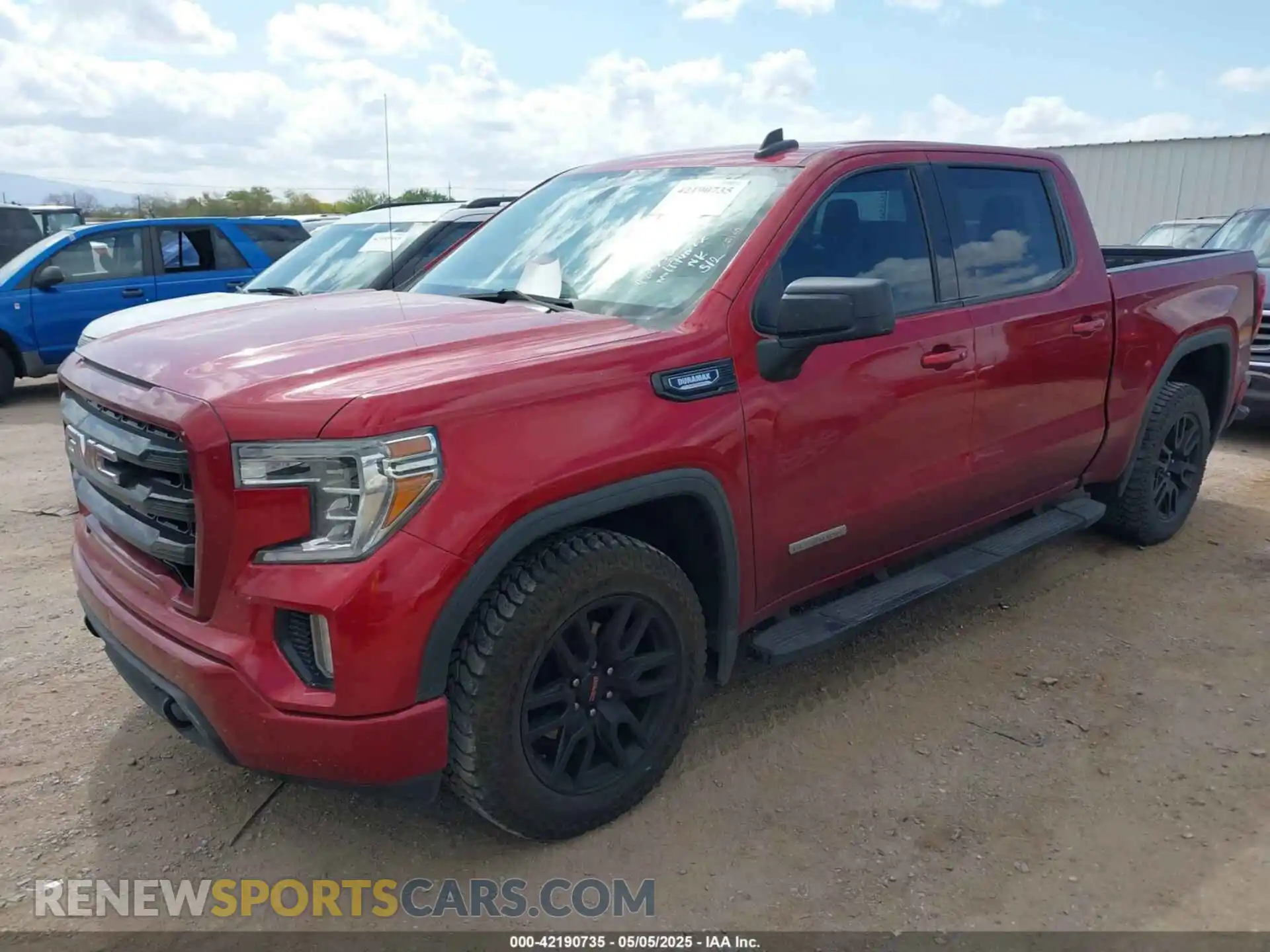 2 Photograph of a damaged car 3GTP8CET1MG422338 GMC SIERRA 1500 2021