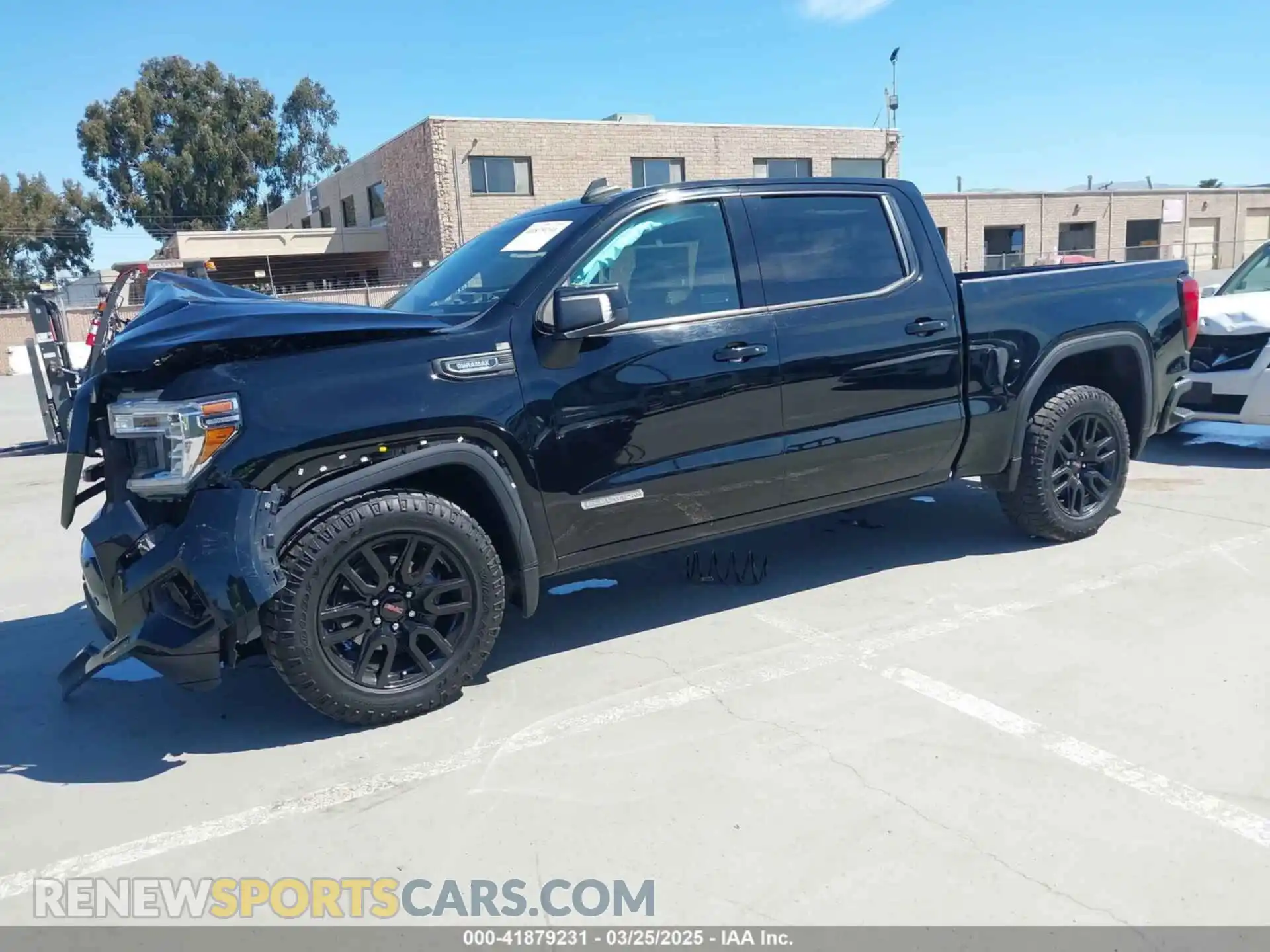 2 fotografías del automóvil dañado 3GTP8CET8MG126474 GMC SIERRA 1500 2021