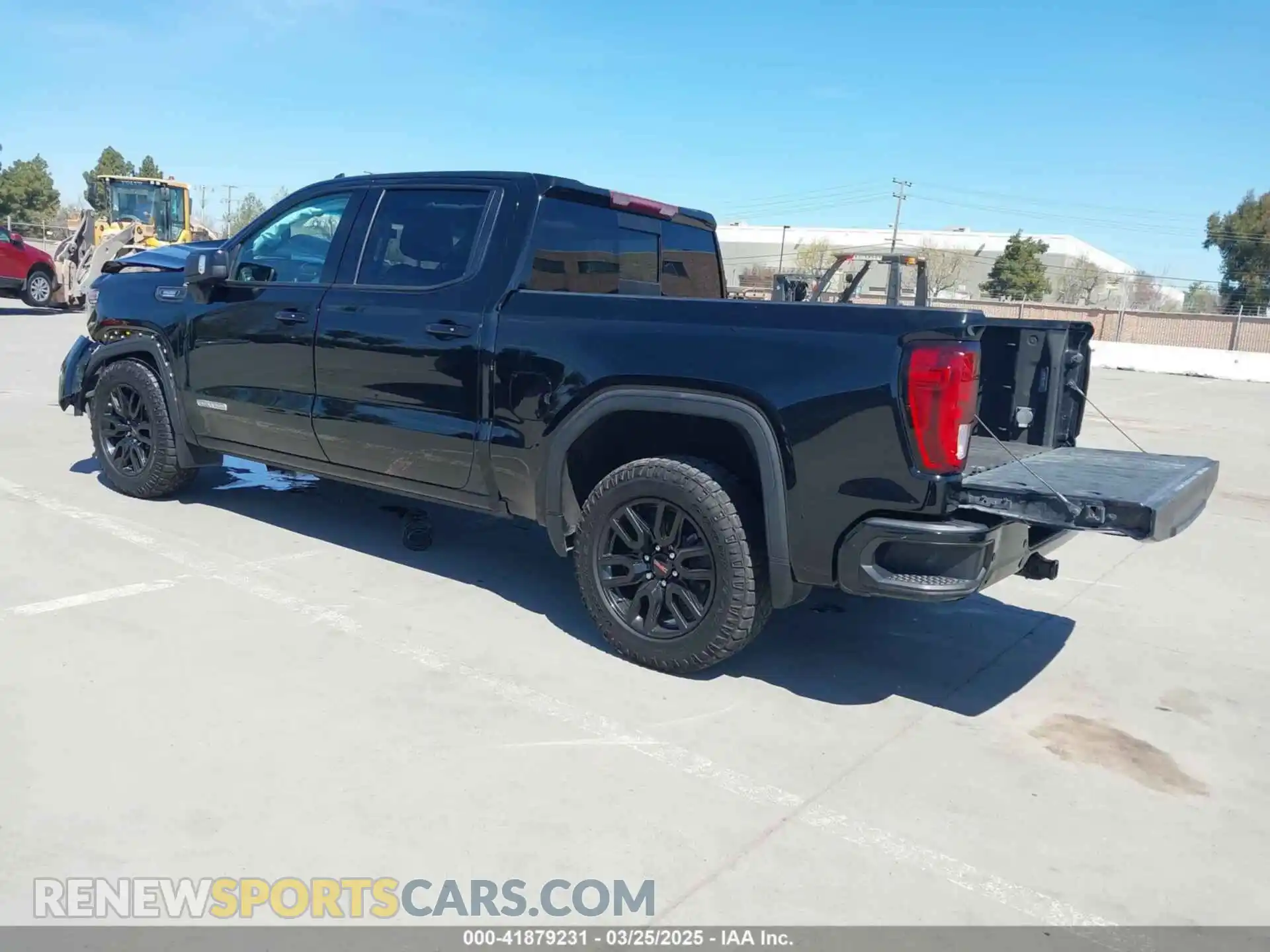 3 fotografías del automóvil dañado 3GTP8CET8MG126474 GMC SIERRA 1500 2021