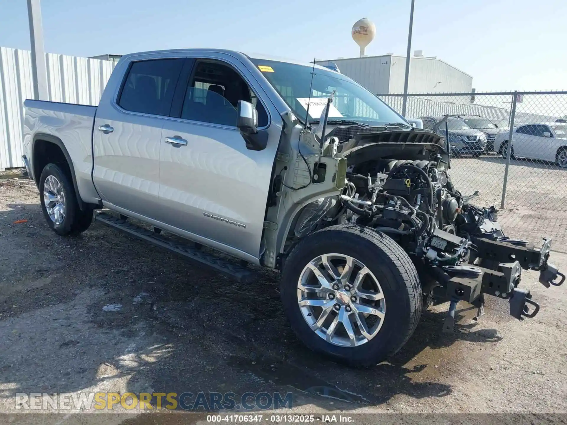 1 Photograph of a damaged car 3GTP8DEDXMG320096 GMC SIERRA 1500 2021