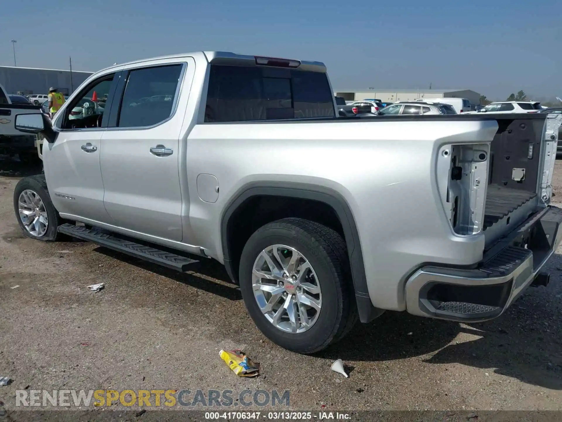 3 Photograph of a damaged car 3GTP8DEDXMG320096 GMC SIERRA 1500 2021