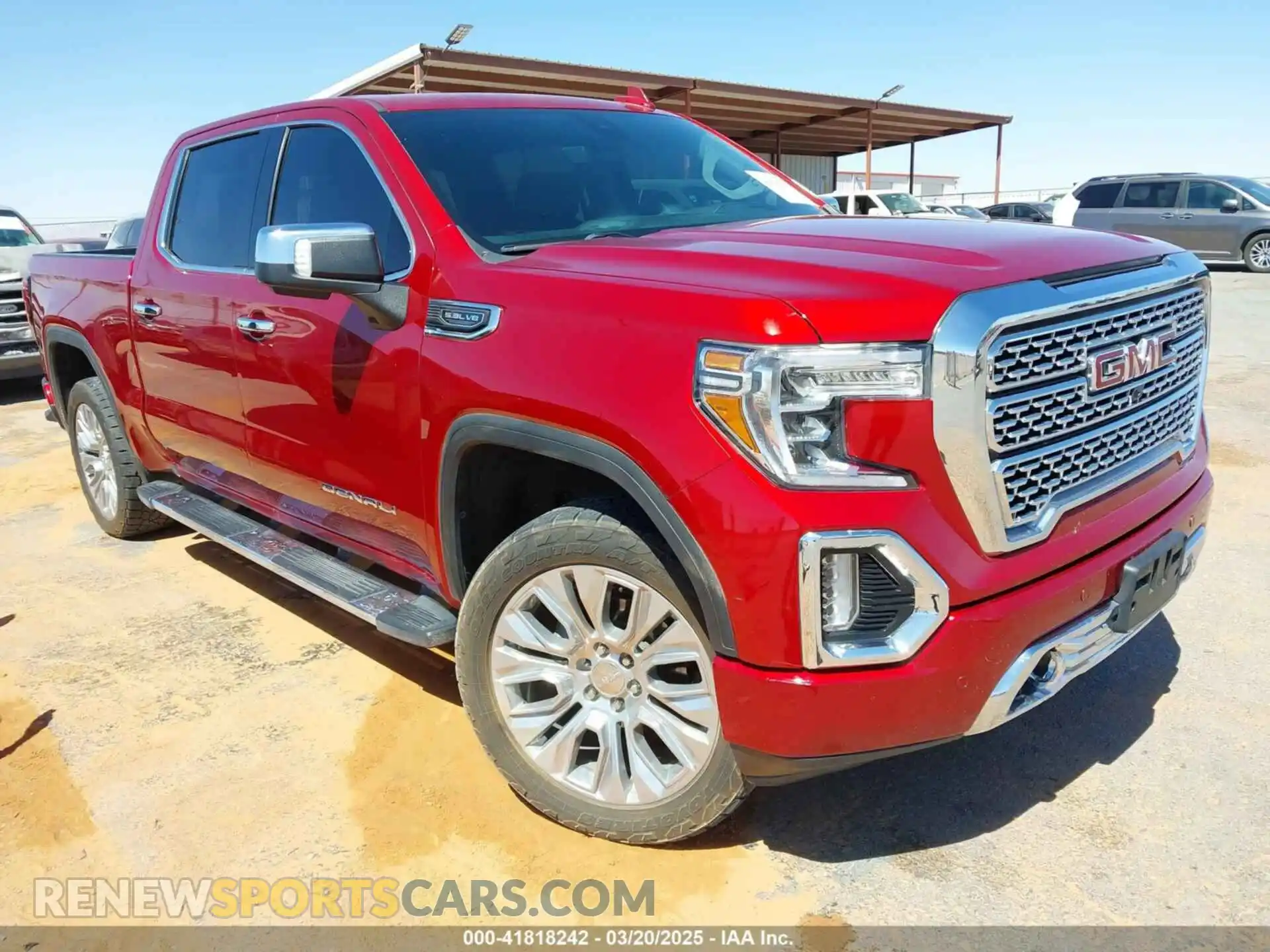 1 Photograph of a damaged car 3GTP8FED8MG205752 GMC SIERRA 1500 2021