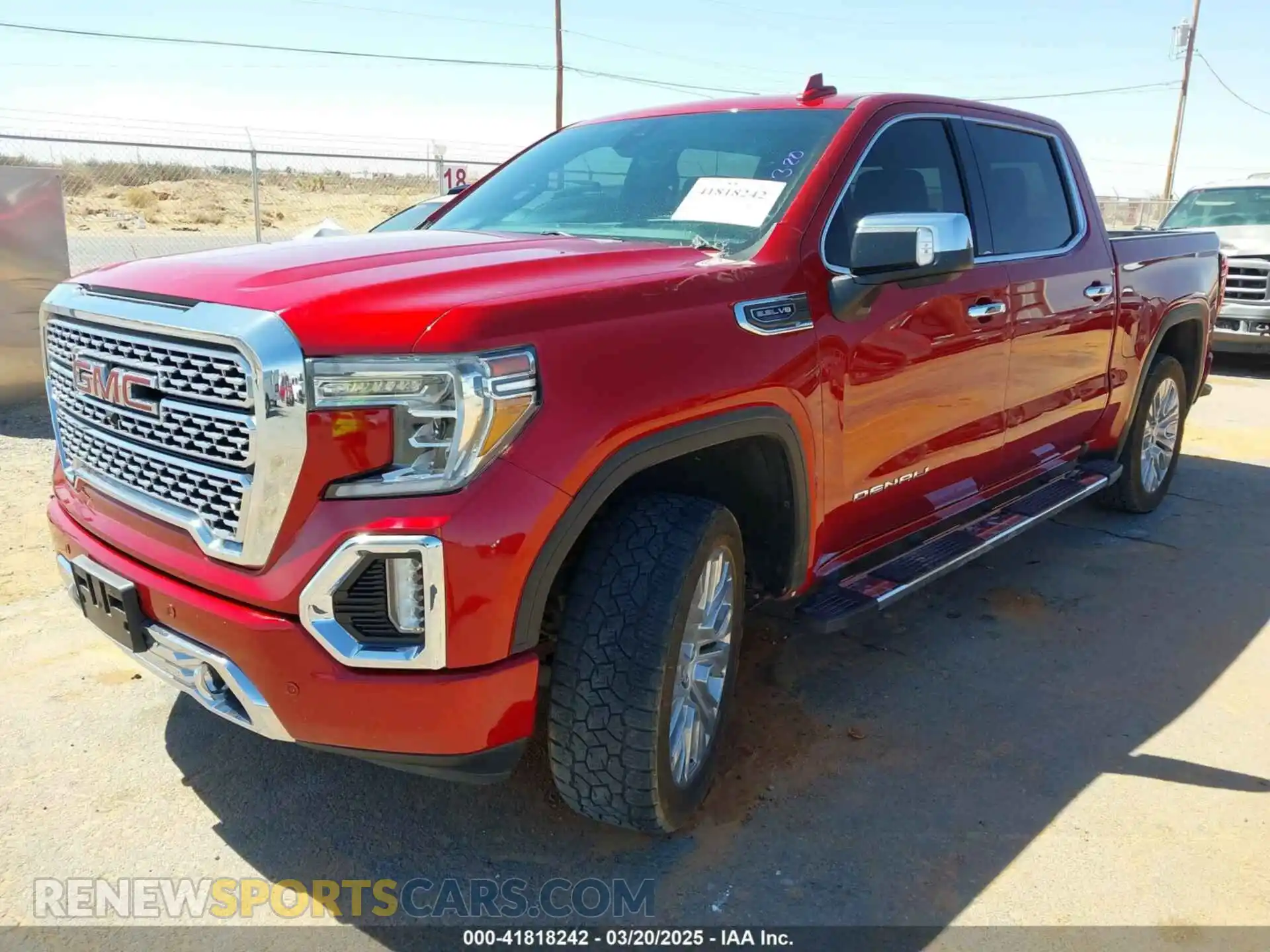 2 Photograph of a damaged car 3GTP8FED8MG205752 GMC SIERRA 1500 2021