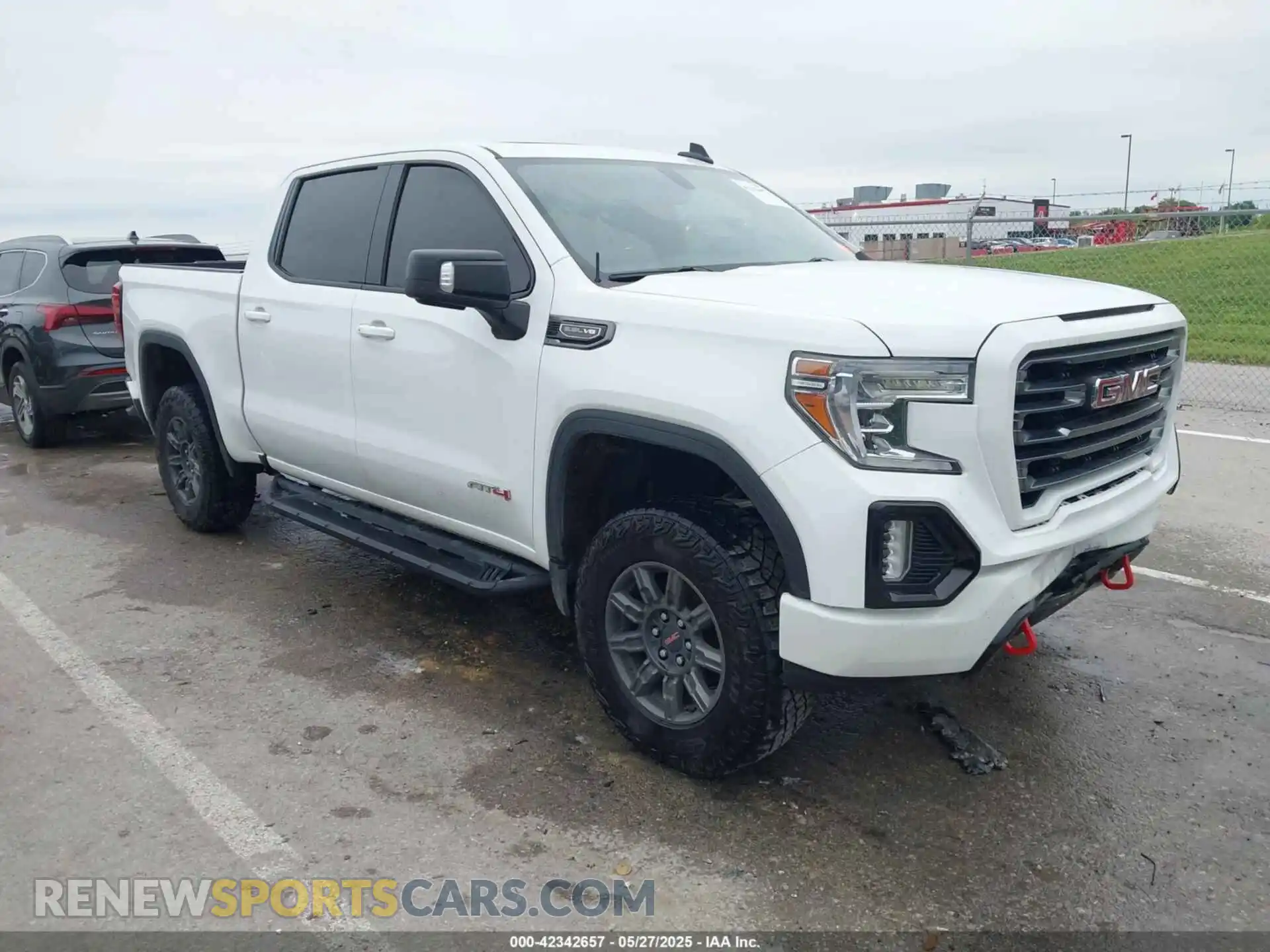 1 Photograph of a damaged car 3GTP9EED4MG390227 GMC SIERRA 1500 2021
