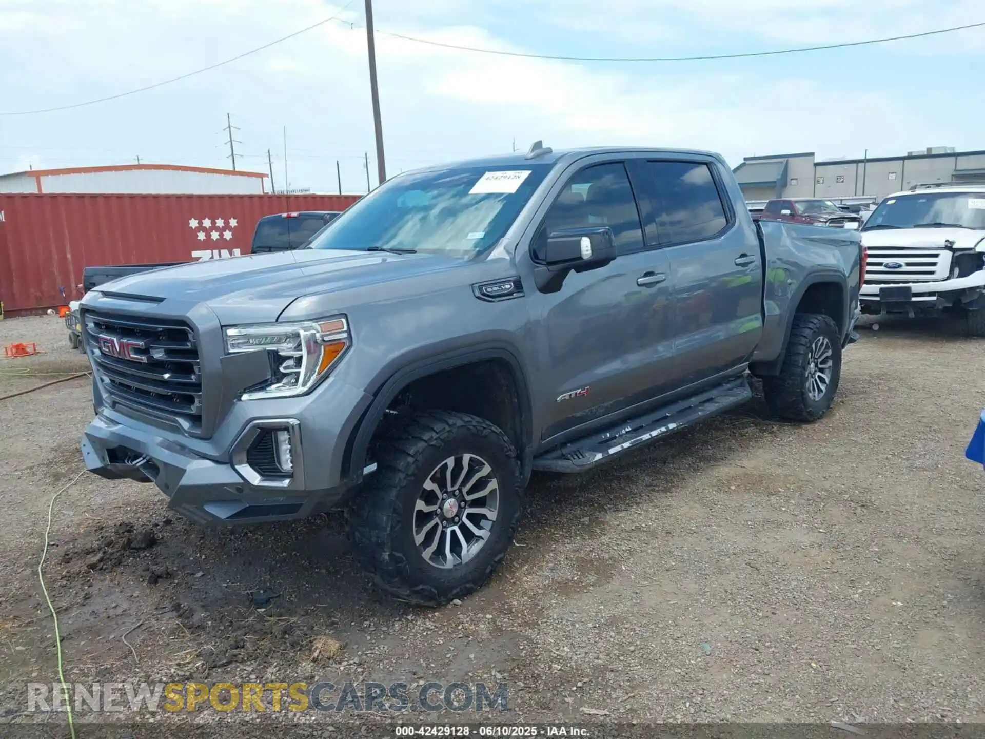2 fotografías del automóvil dañado 3GTP9EED5MG452668 GMC SIERRA 1500 2021
