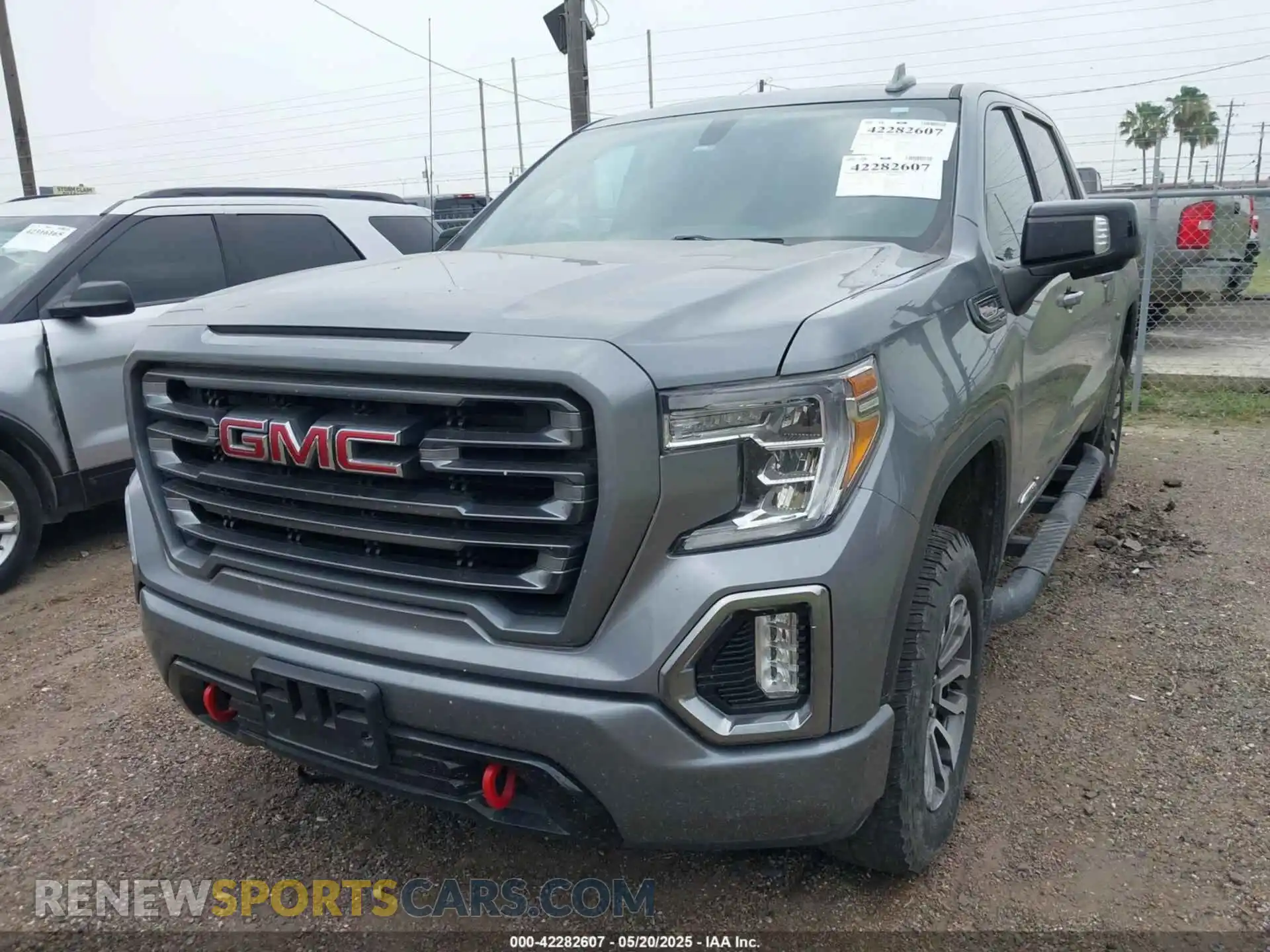 2 fotografías del automóvil dañado 3GTP9EEL3MG388668 GMC SIERRA 1500 2021